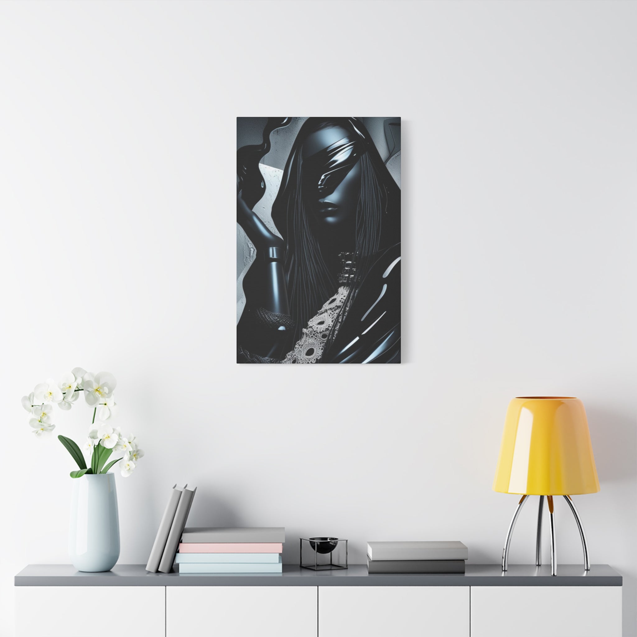 Glossy Fatale Femme Canvas