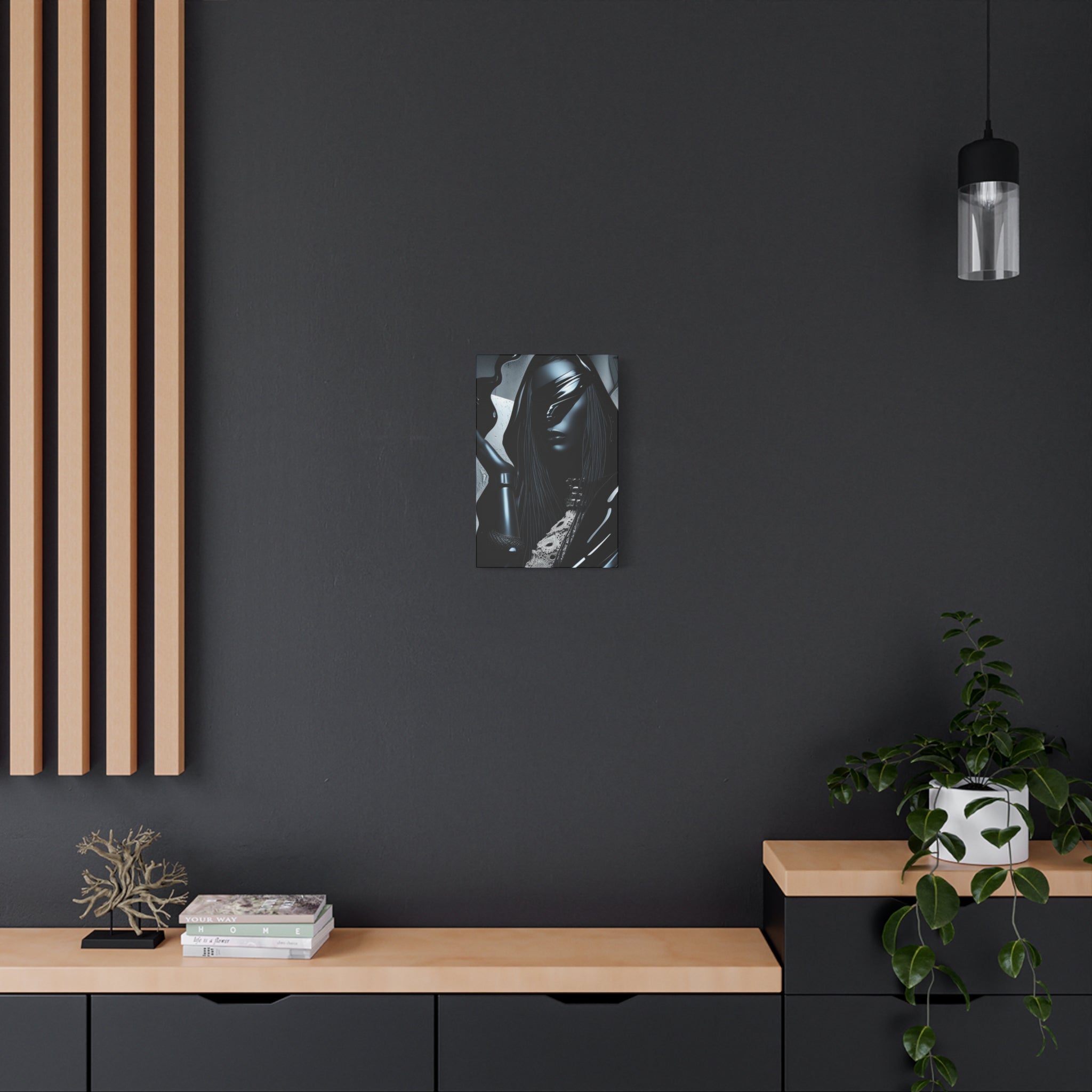 Glossy Fatale Femme Canvas