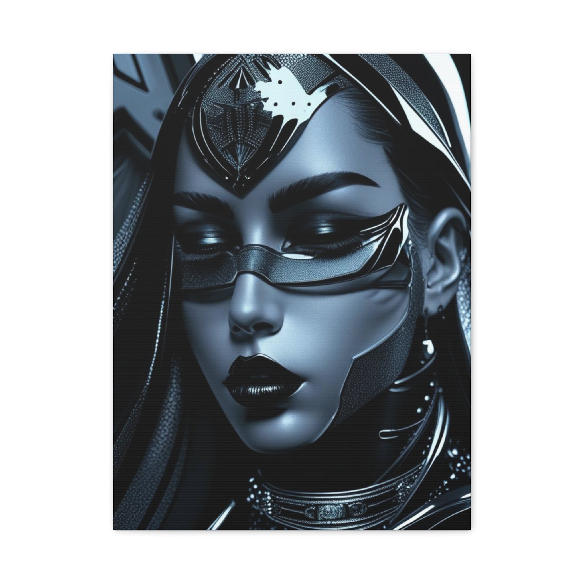 Cyber Goddess Canvas