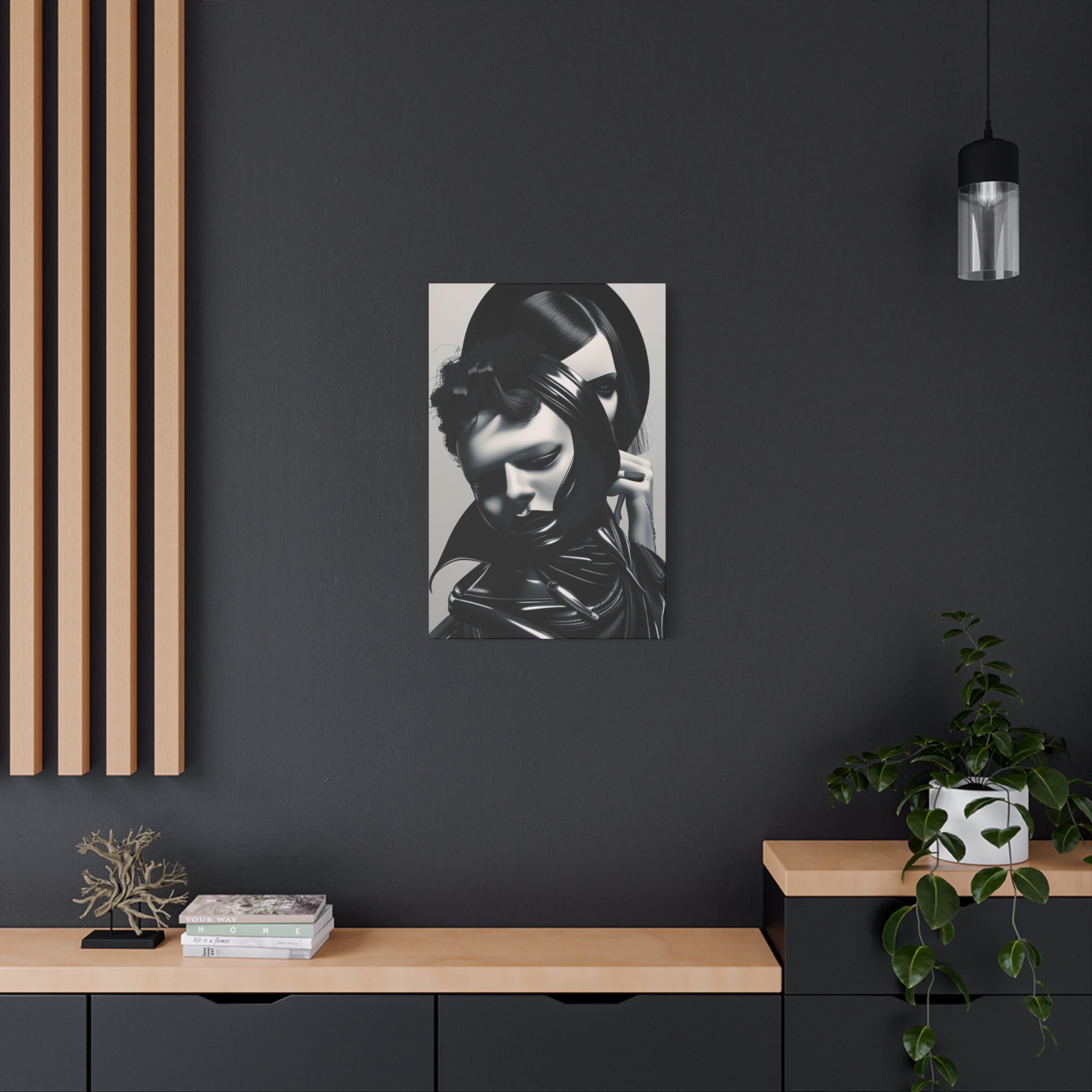 Fractured Identity Canvas