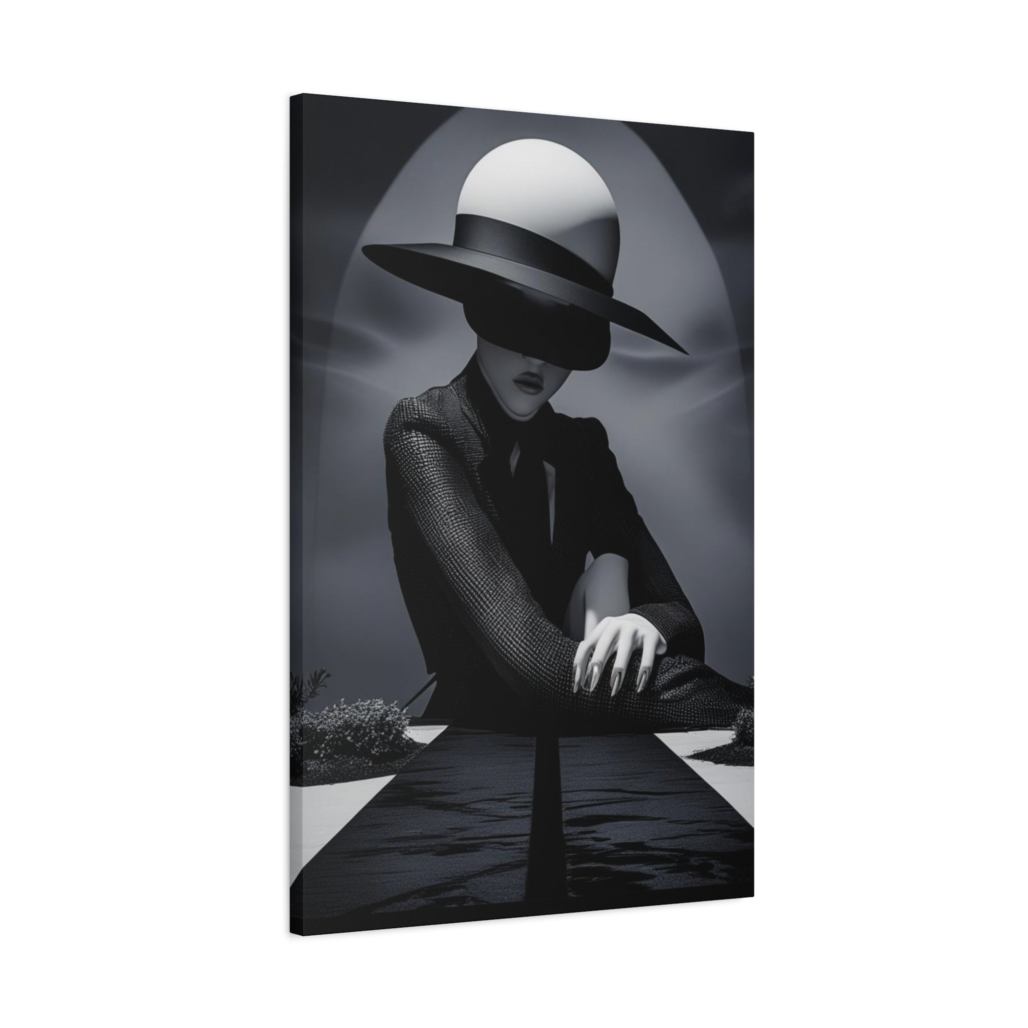 Noir Fashion Canvas