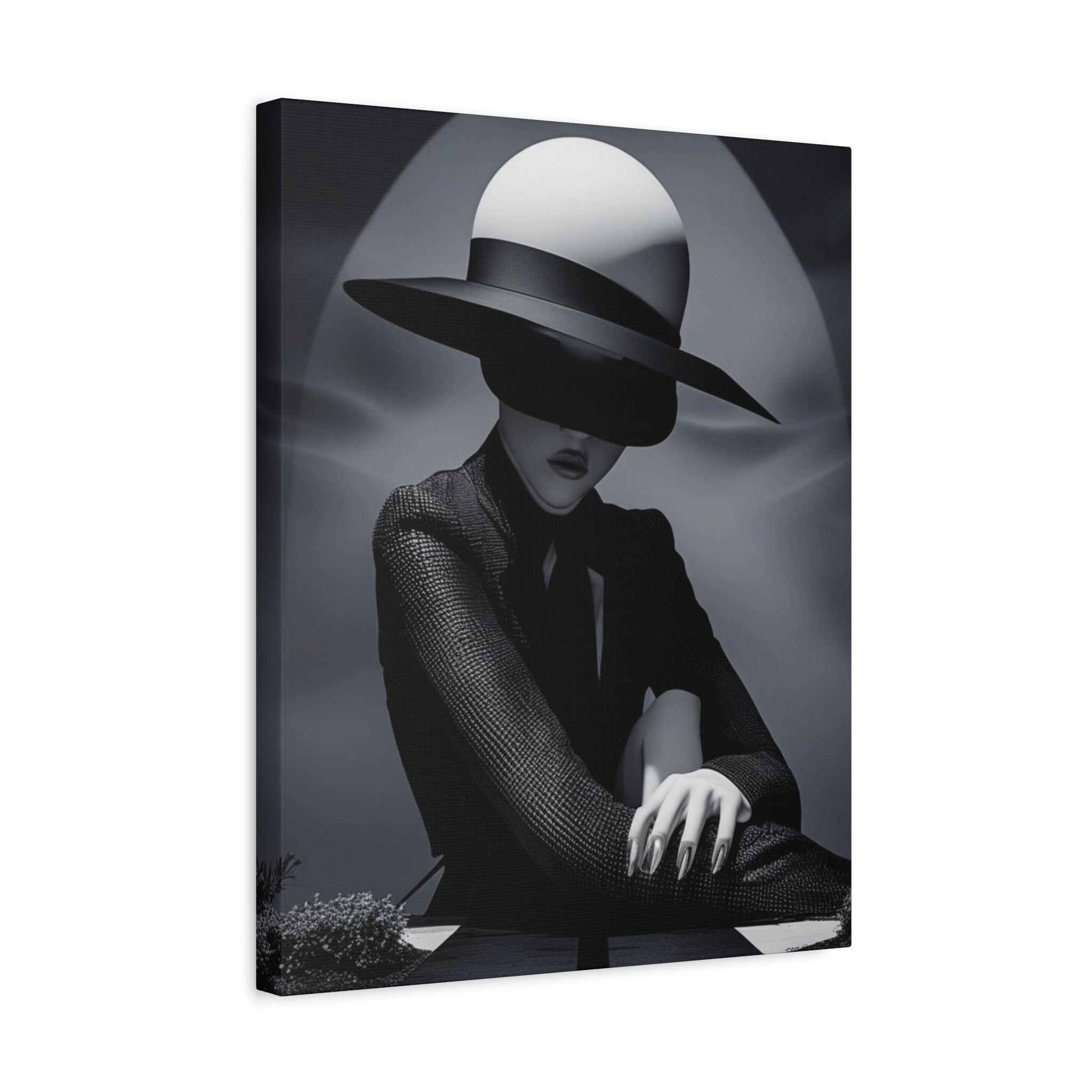Noir Fashion Canvas