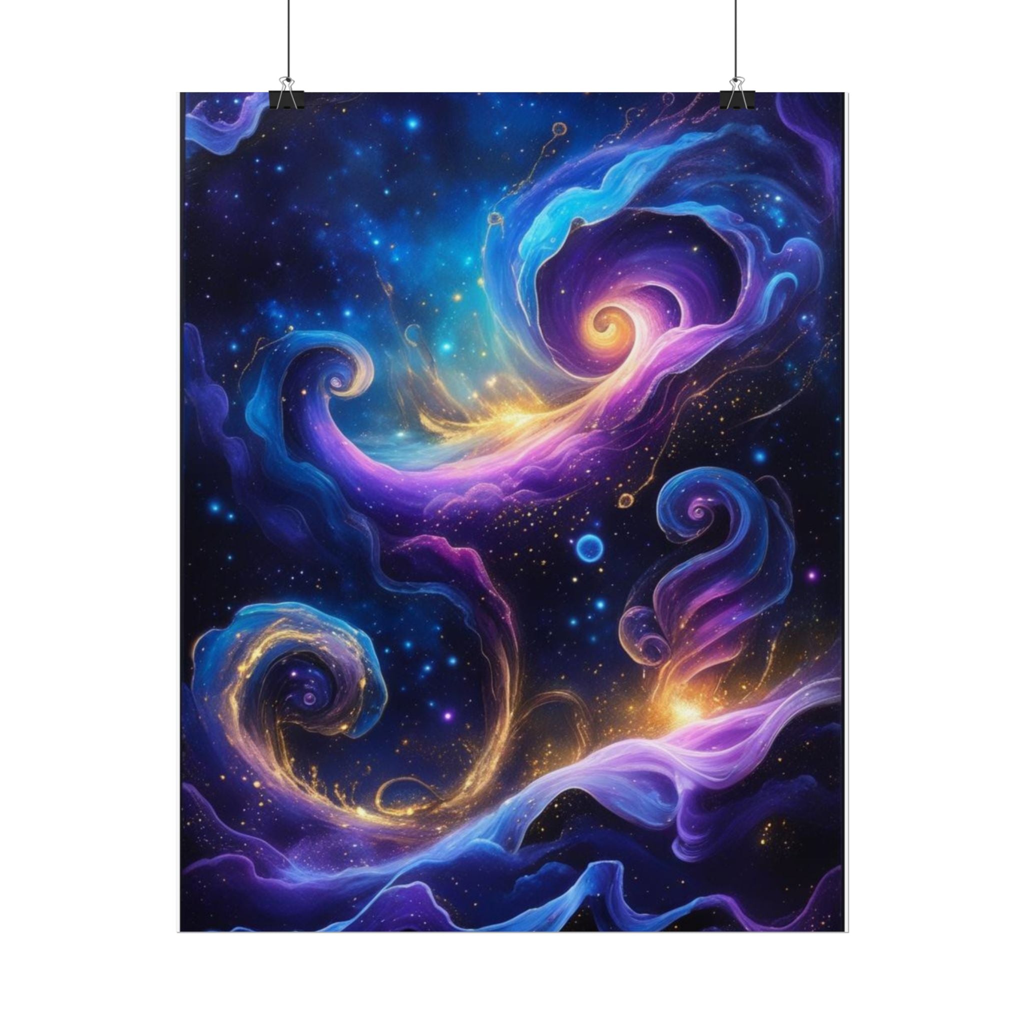 Cosmic Swirl Art