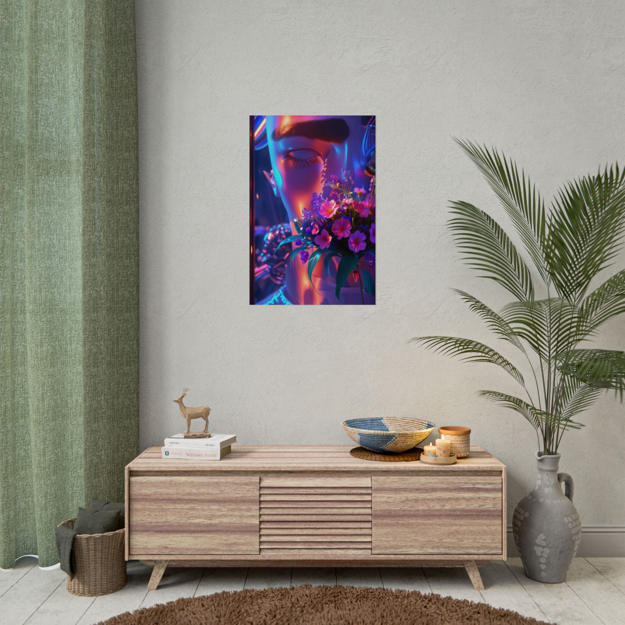Neon Bloom Within