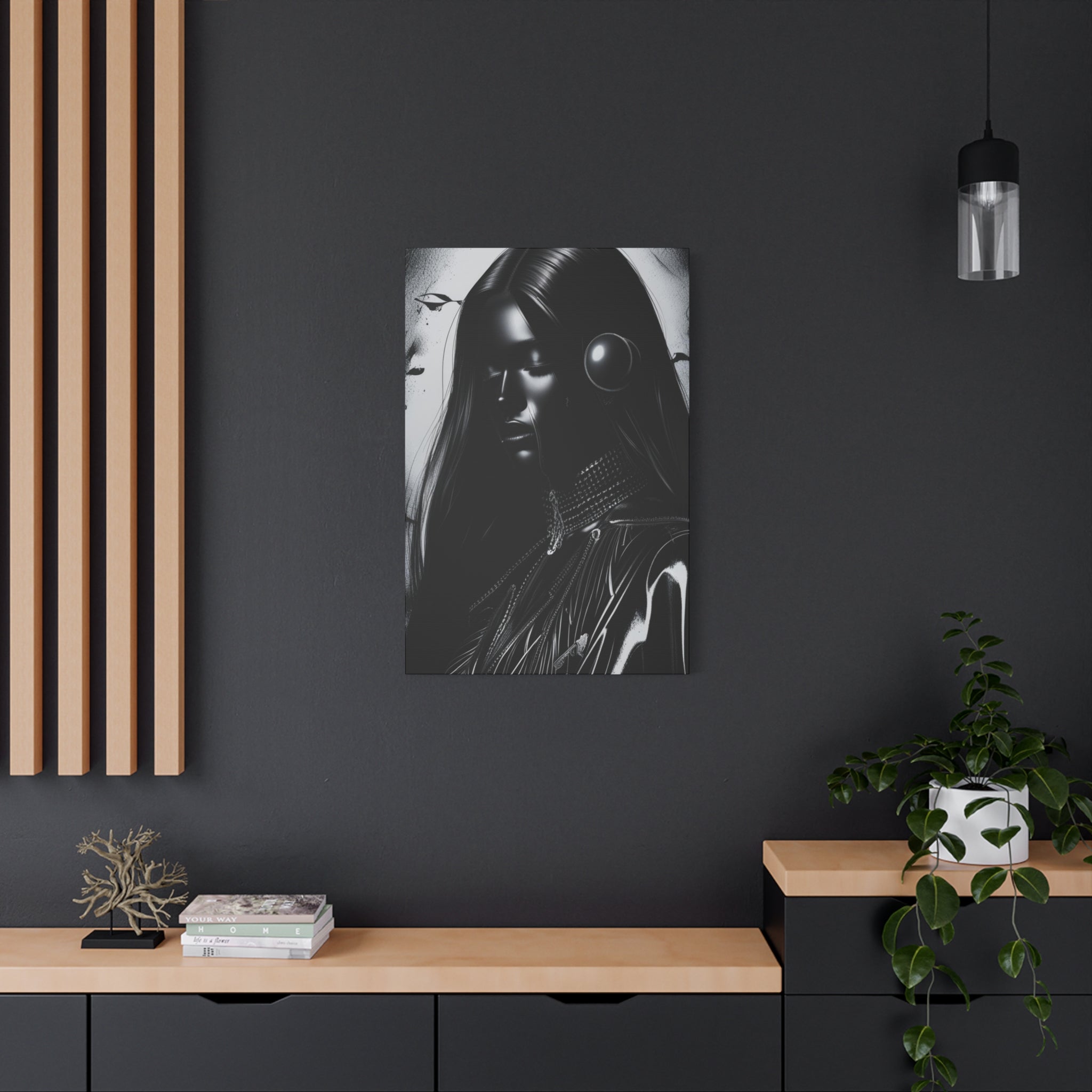 Shrouded In Stillness Canvas