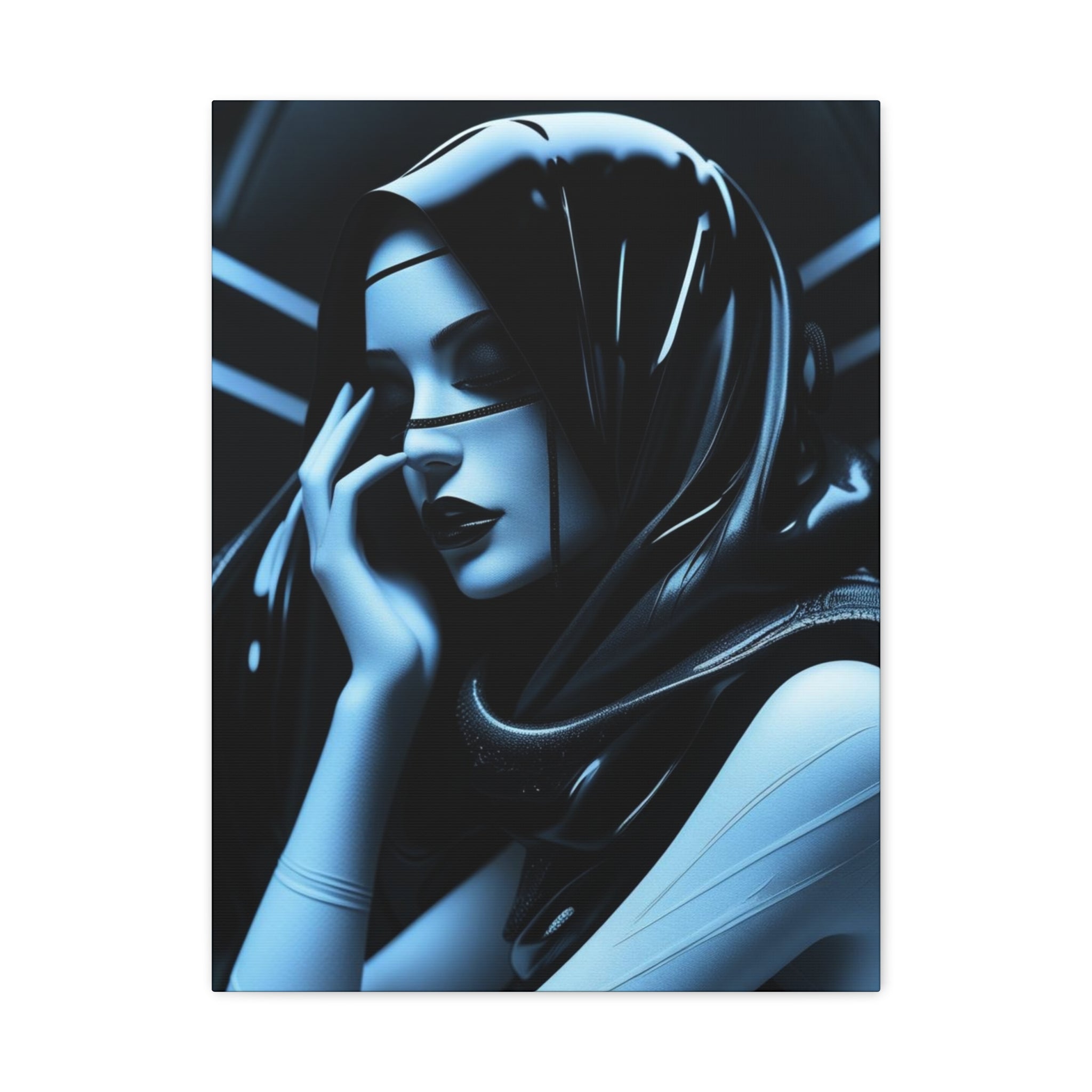 Reflections Of Her Canvas