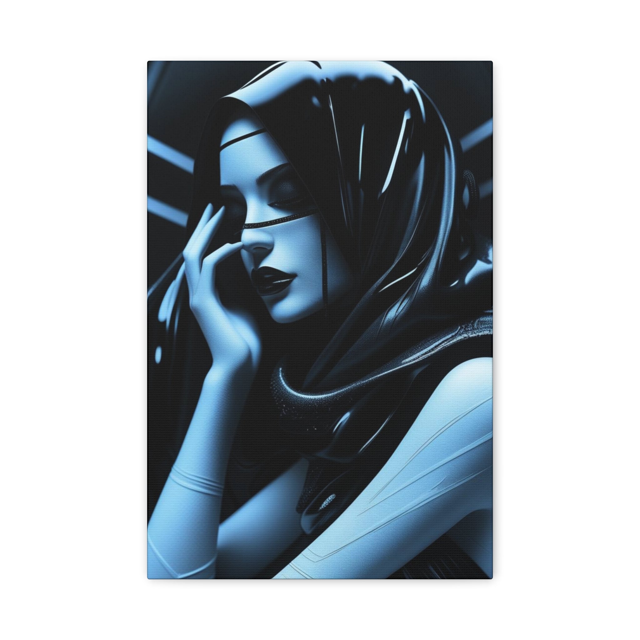 Reflections Of Her Canvas