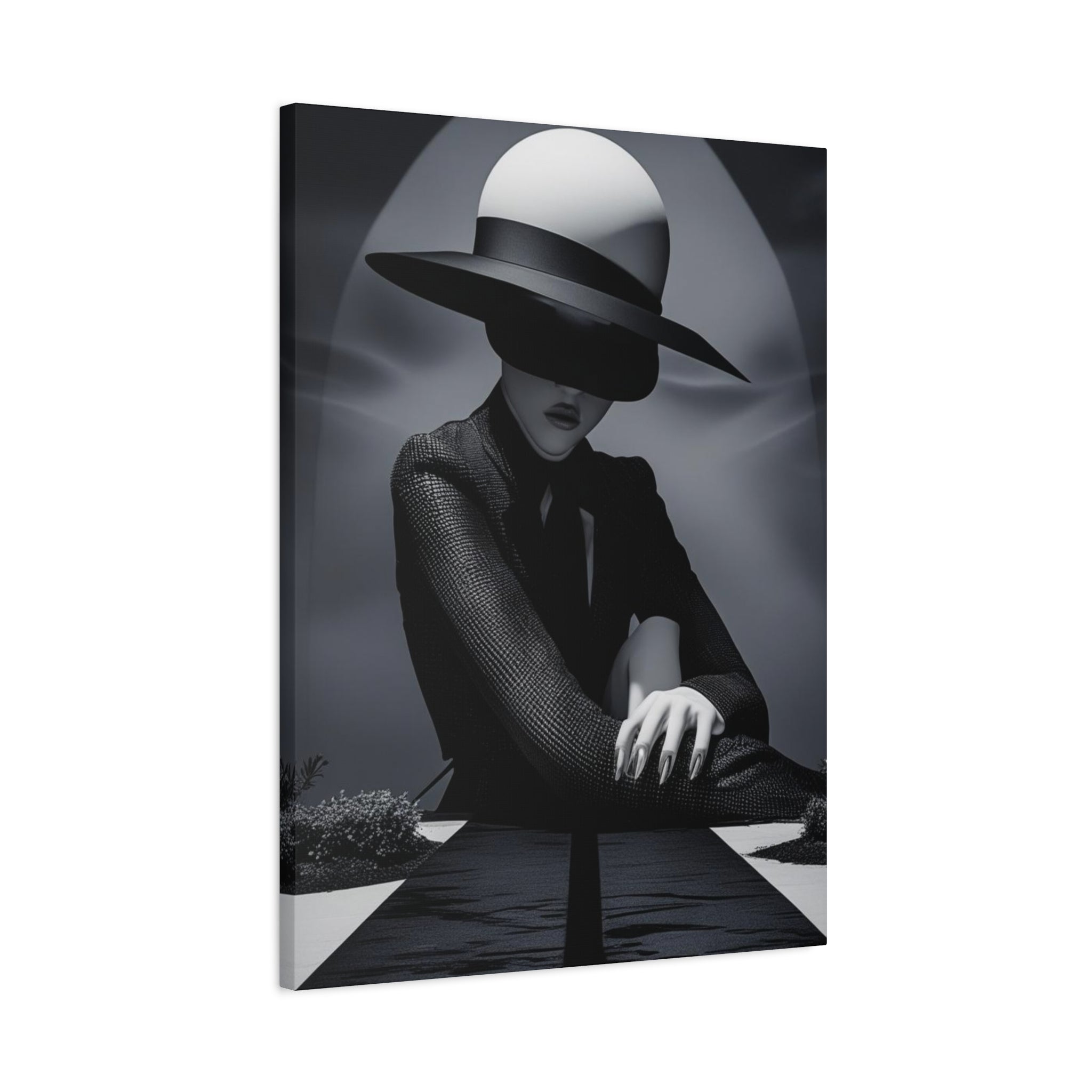 Noir Fashion Canvas