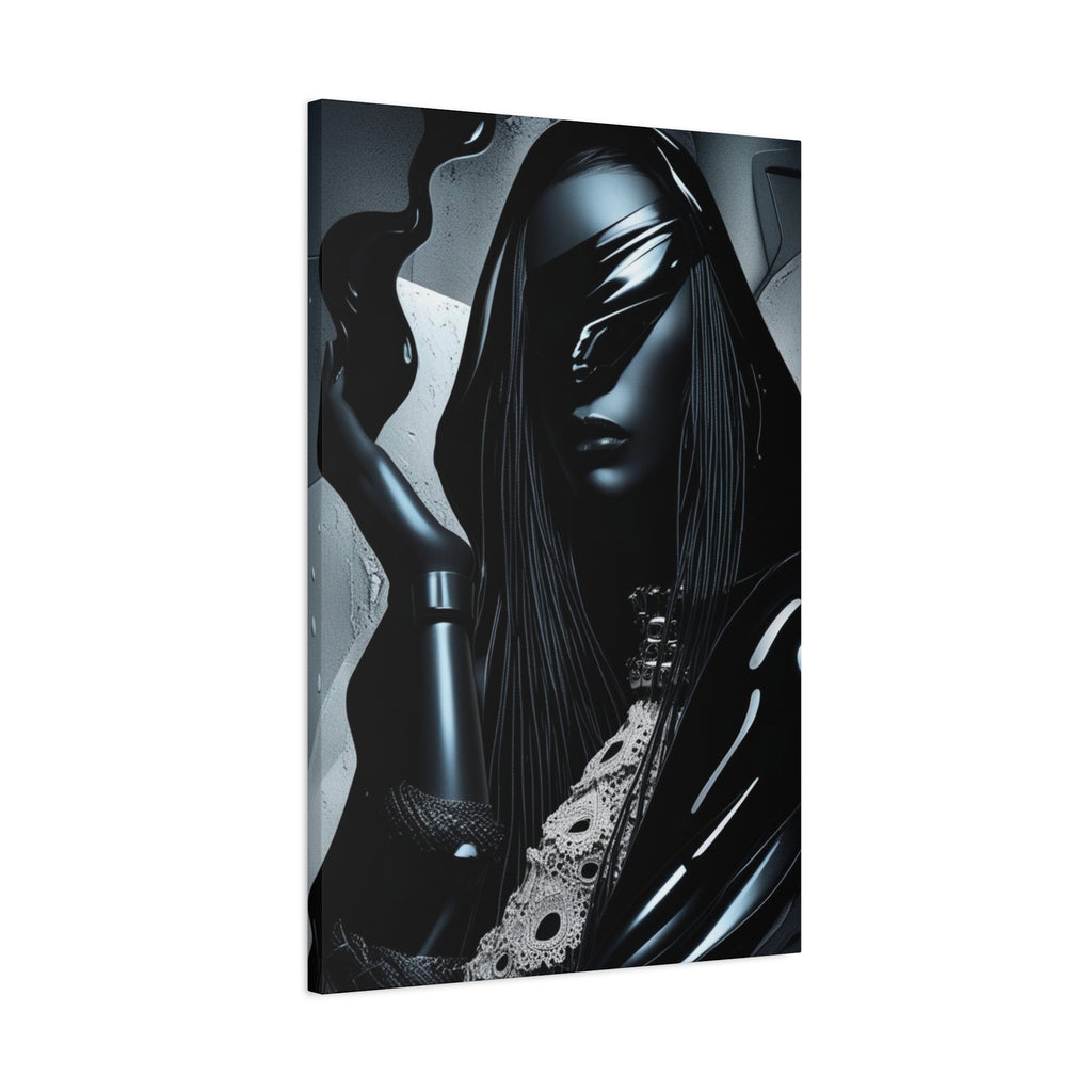 Glossy Fatale Femme Canvas