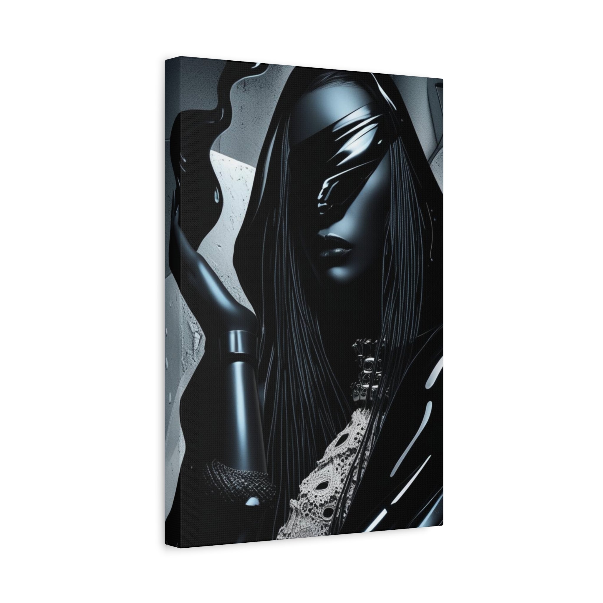 Glossy Fatale Femme Canvas