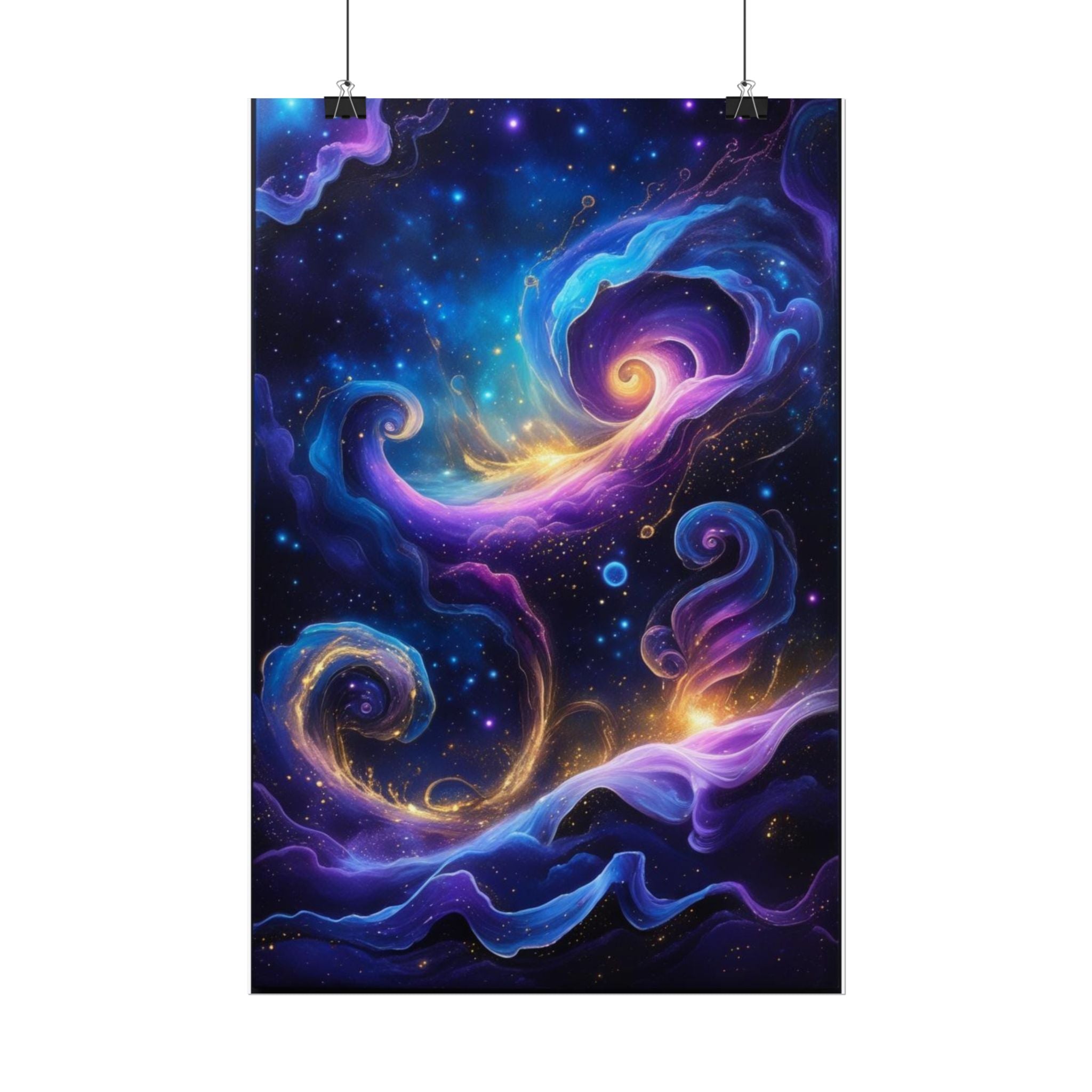 Cosmic Swirl Art