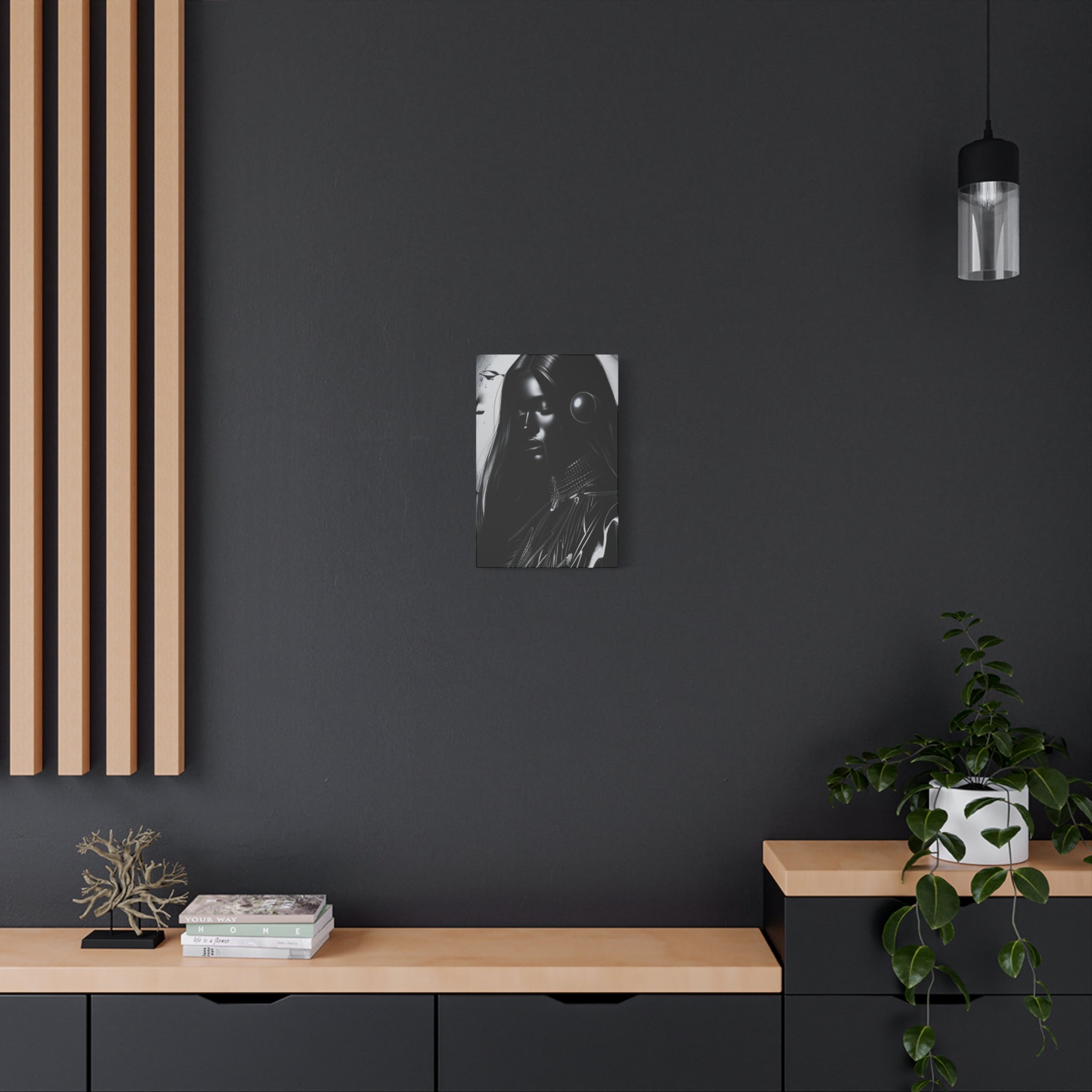 Shrouded In Stillness Canvas