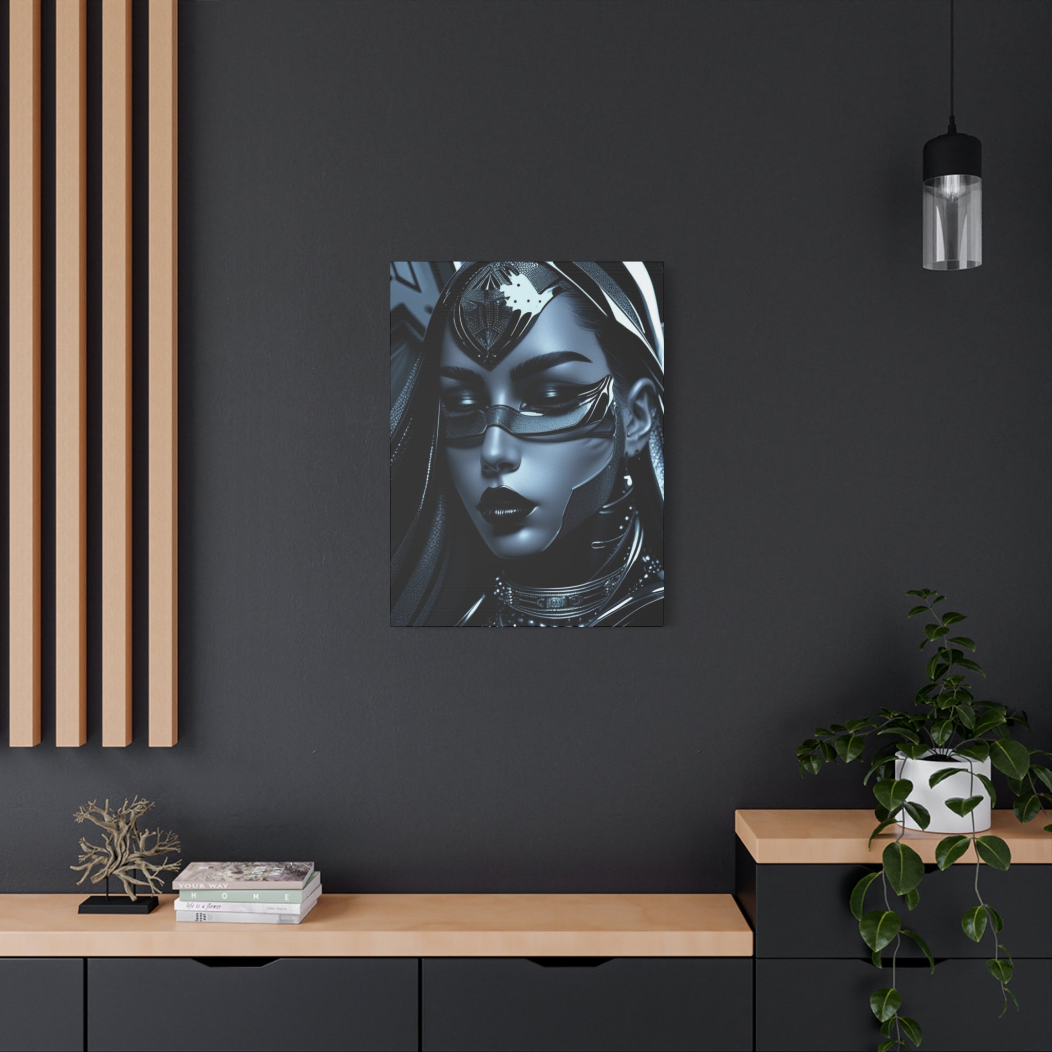 Cyber Goddess Canvas