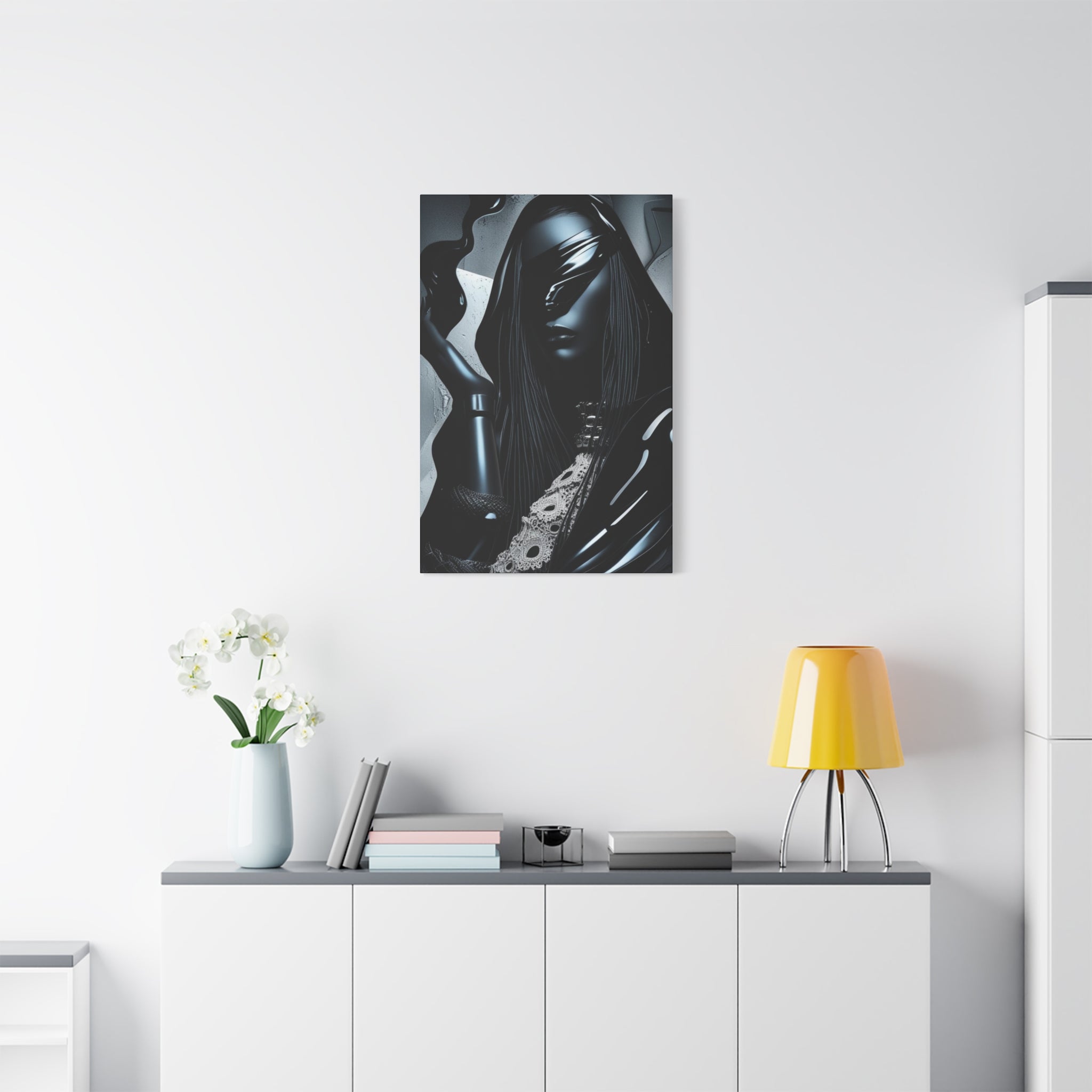 Glossy Fatale Femme Canvas