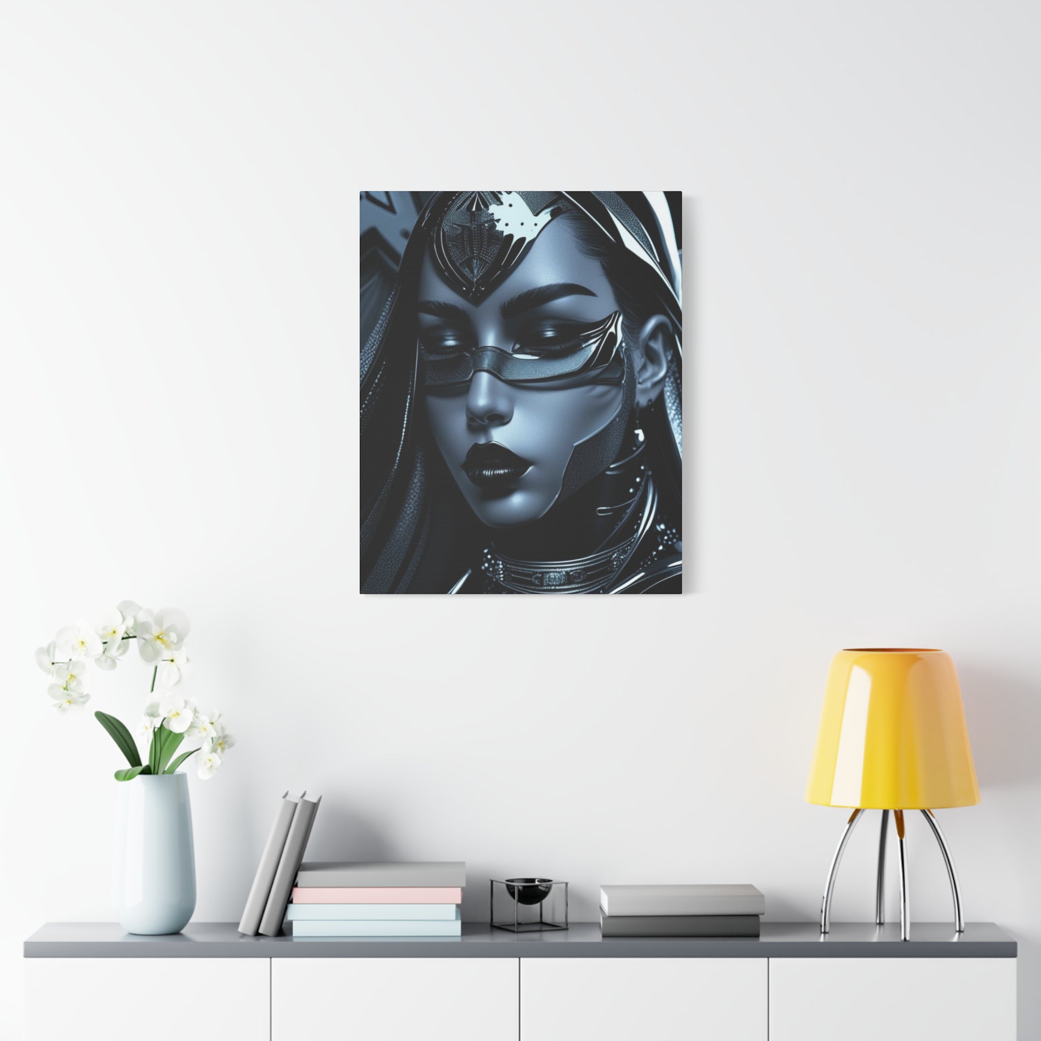 Cyber Goddess Canvas