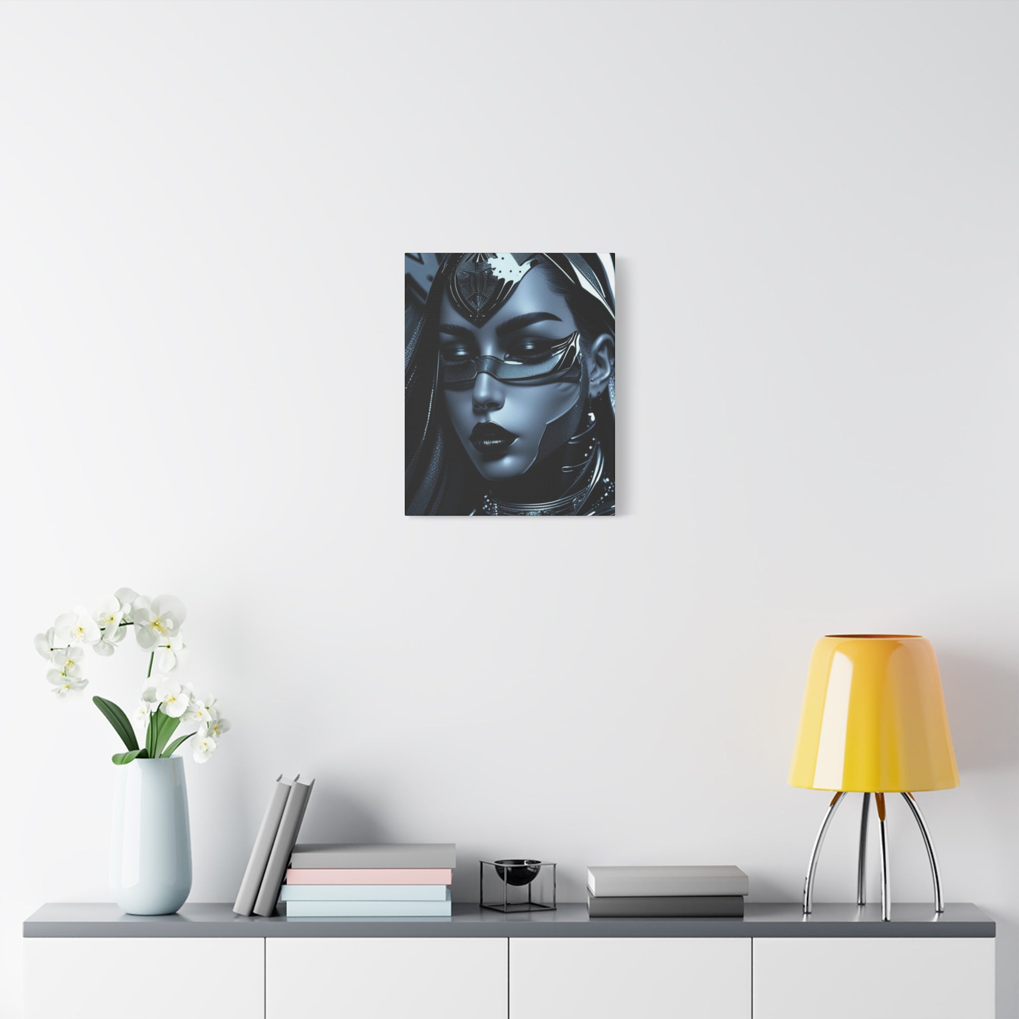 Cyber Goddess Canvas
