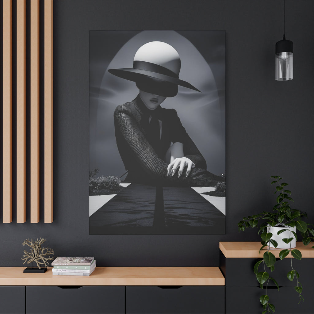 Noir Fashion Canvas