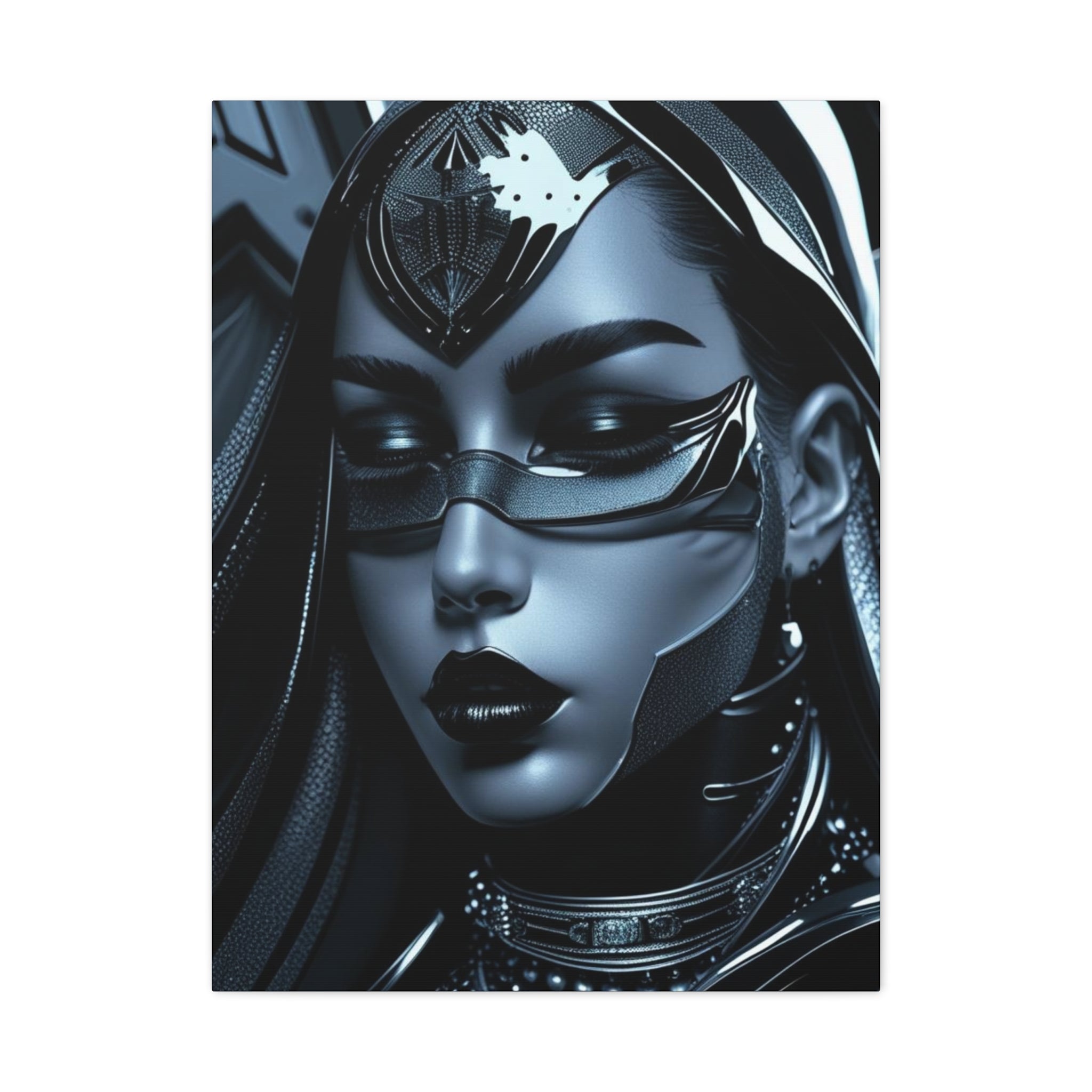 Cyber Goddess Canvas