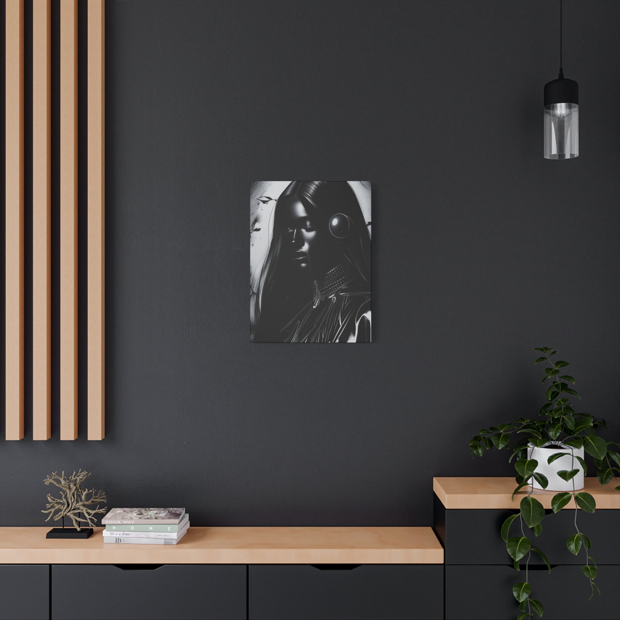 Shrouded In Stillness Canvas