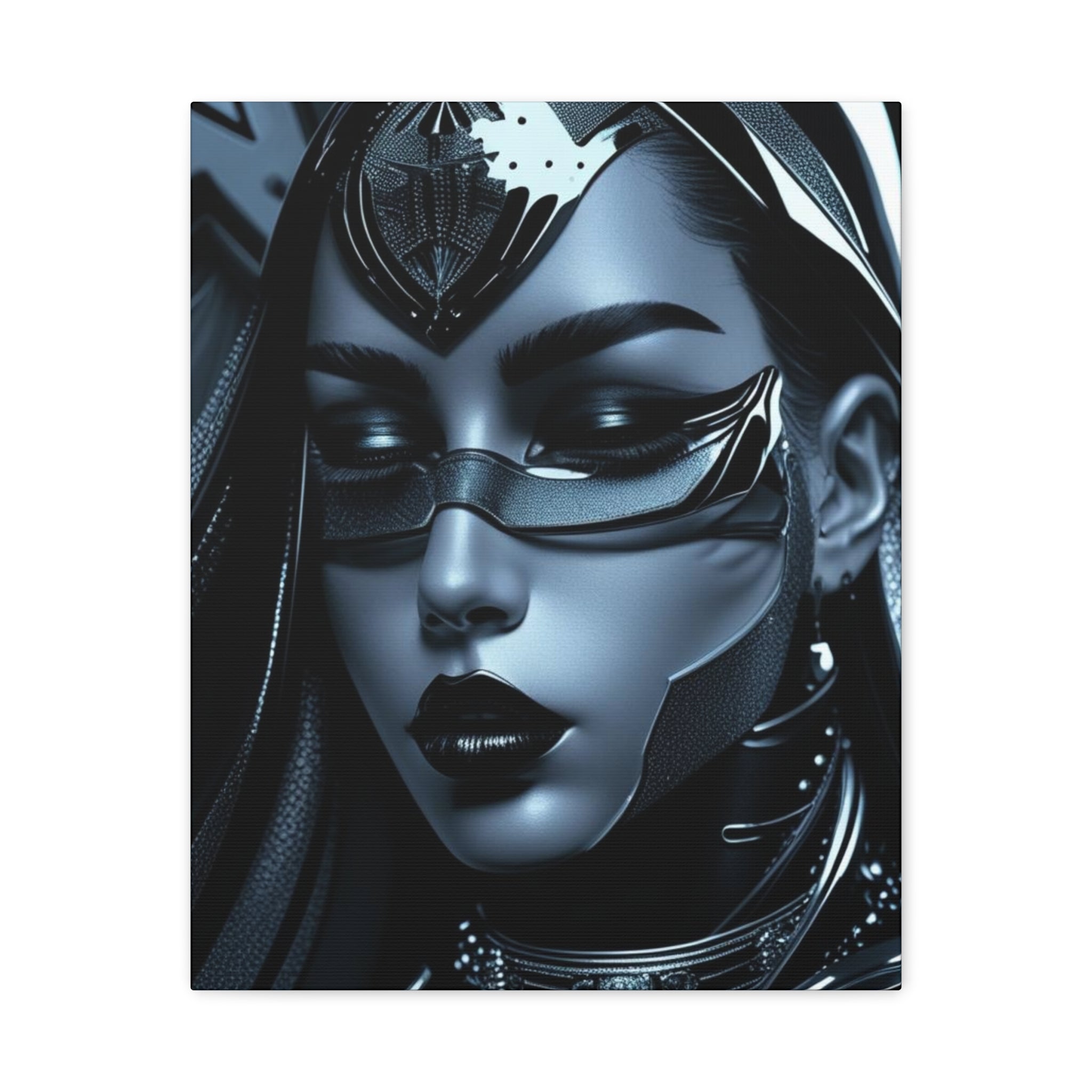 Cyber Goddess Canvas