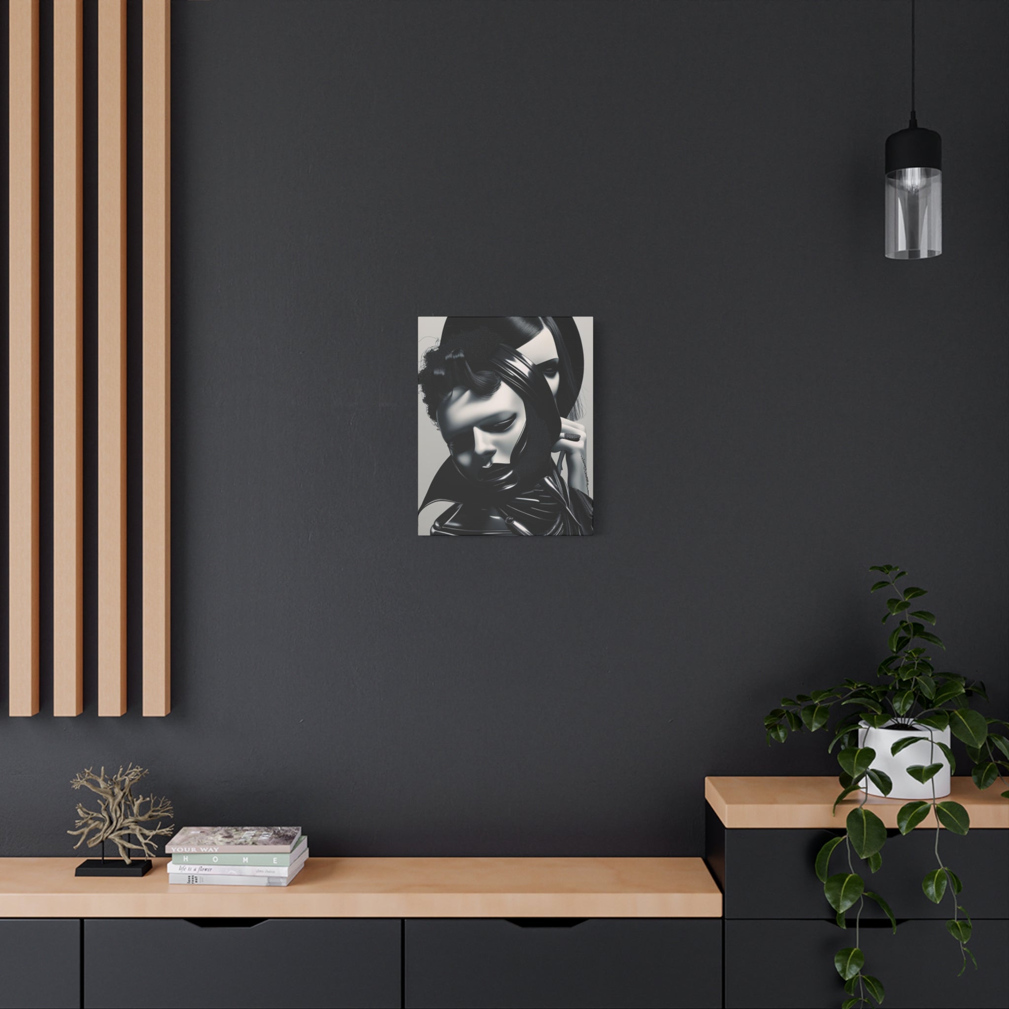 Fractured Identity Canvas