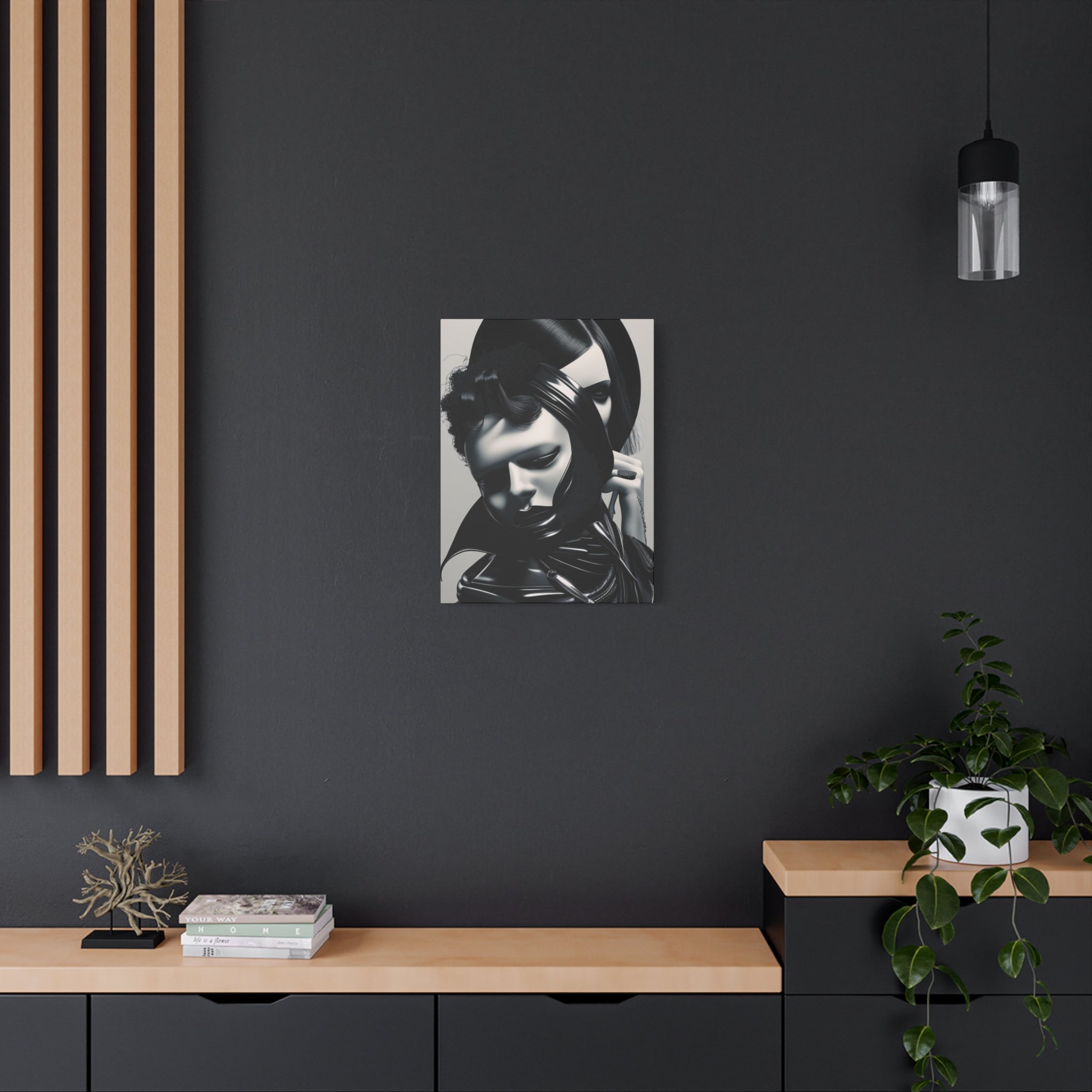 Fractured Identity Canvas