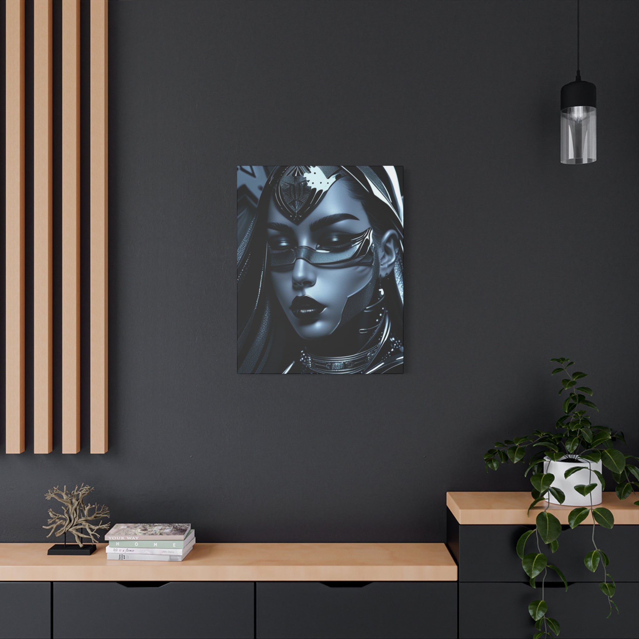 Cyber Goddess Canvas