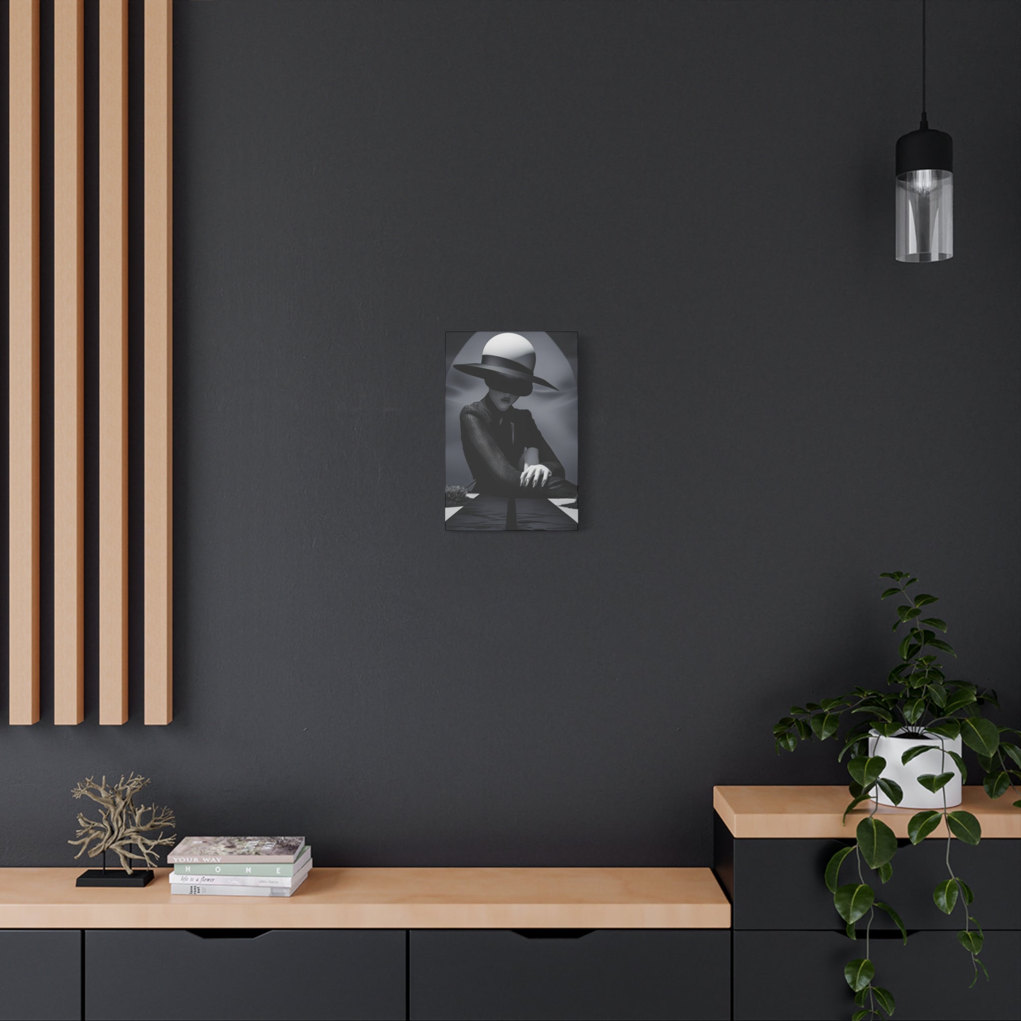 Noir Fashion Canvas