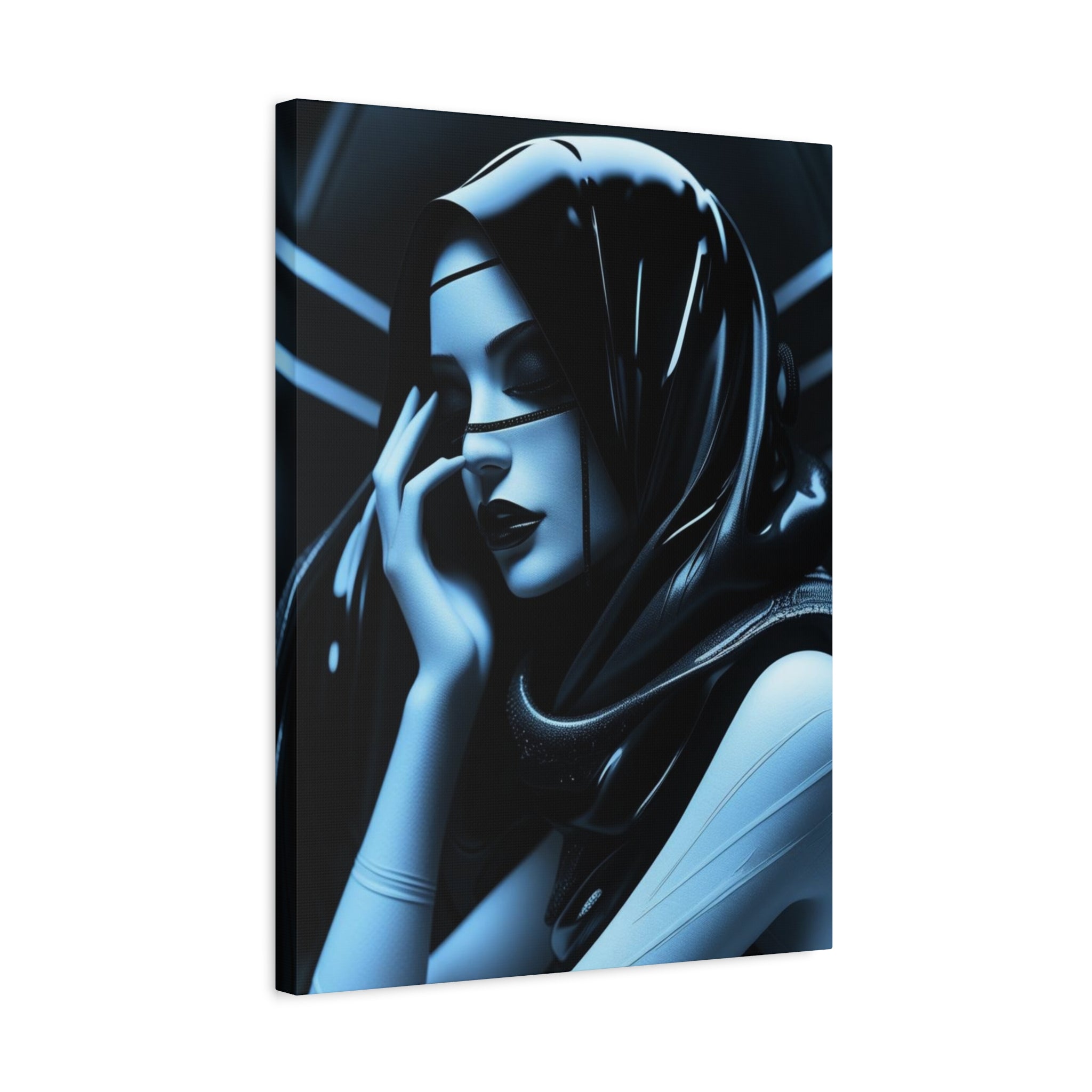 Reflections Of Her Canvas