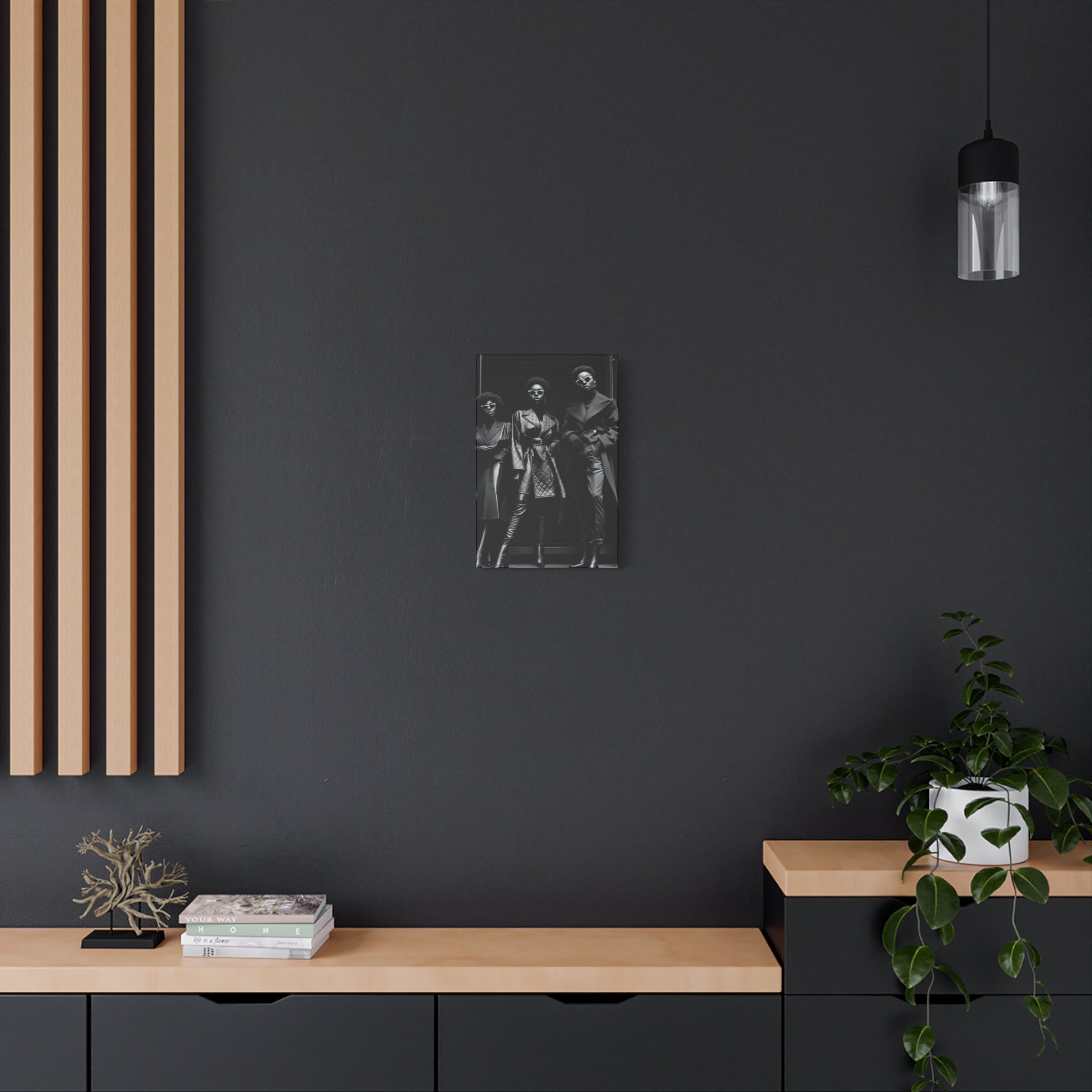 Obscured Beauty Canvas