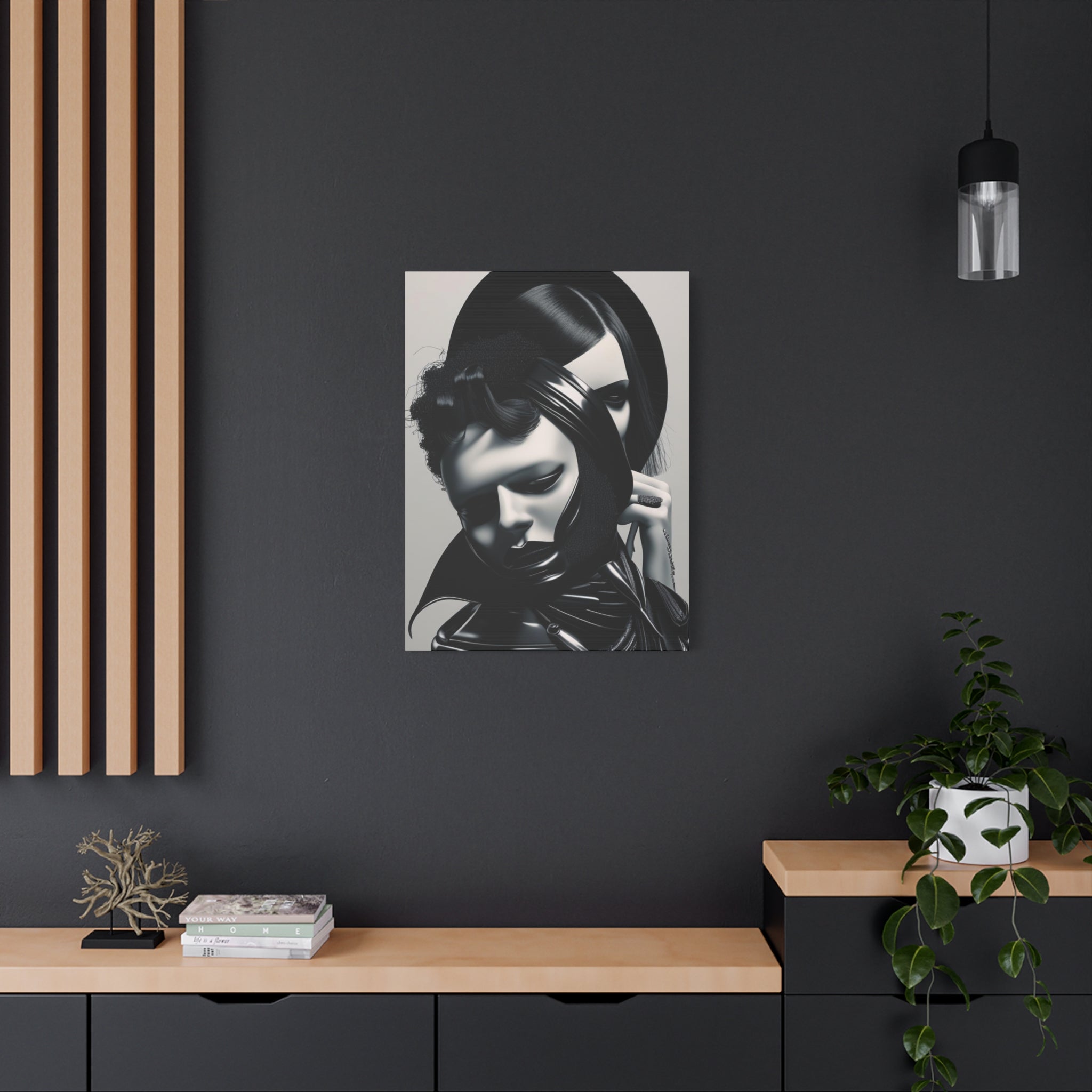 Fractured Identity Canvas