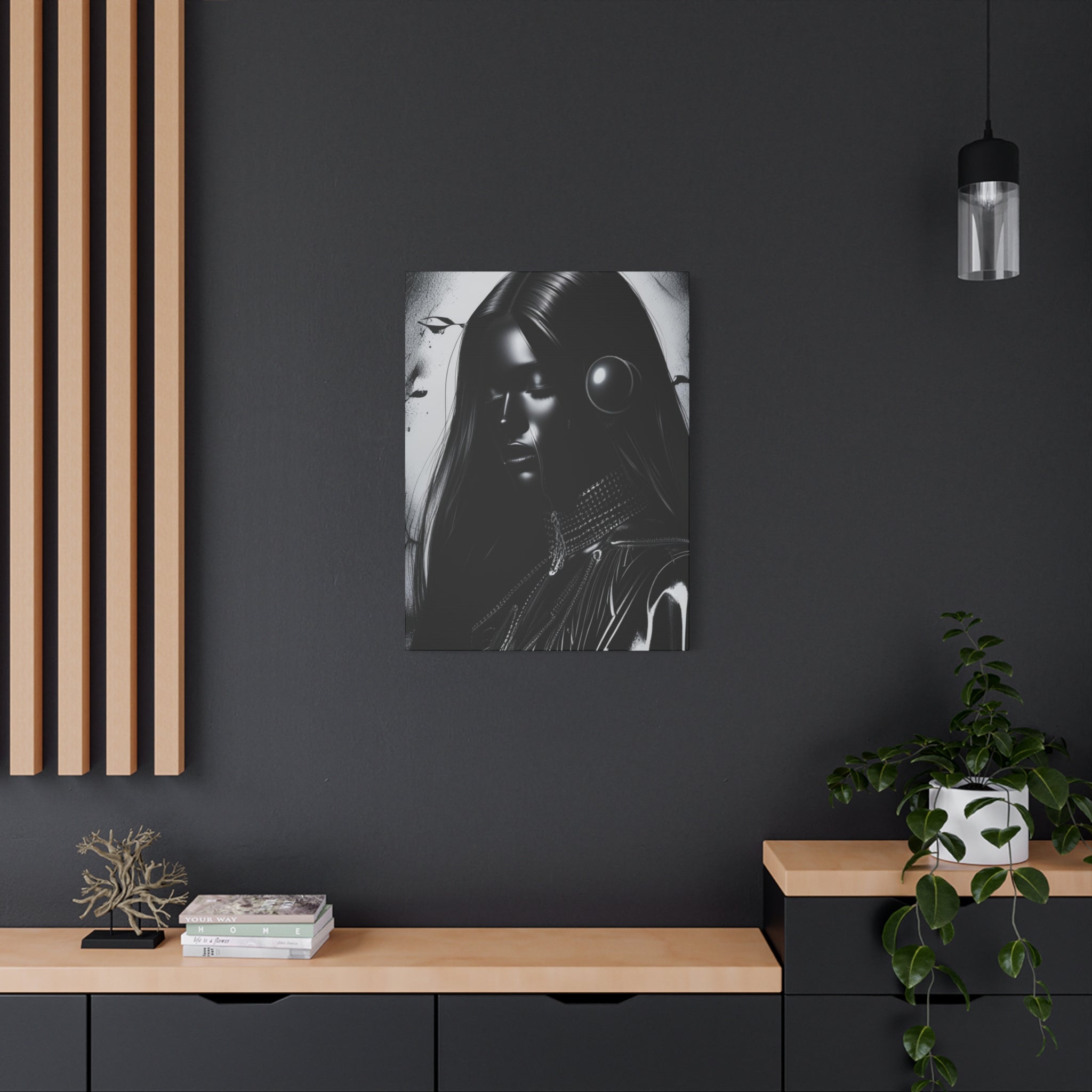 Shrouded In Stillness Canvas