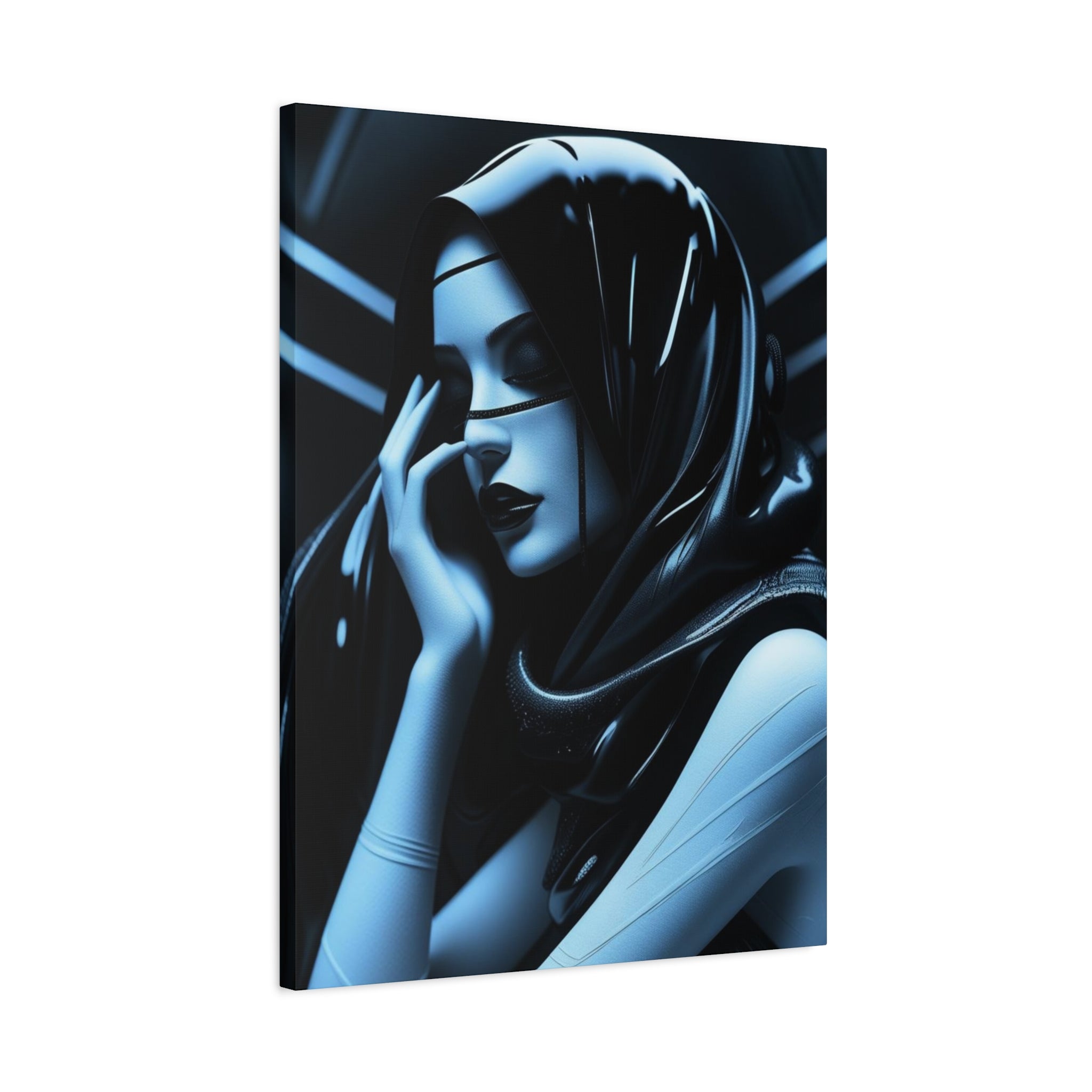 Reflections Of Her Canvas