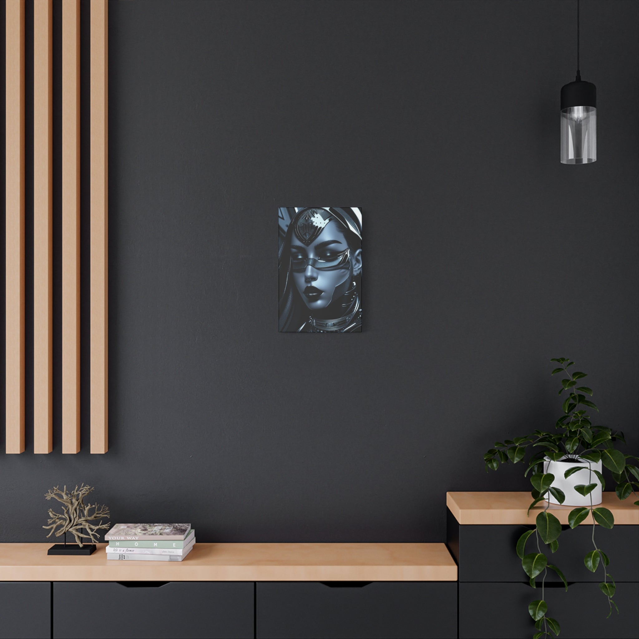 Cyber Goddess Canvas