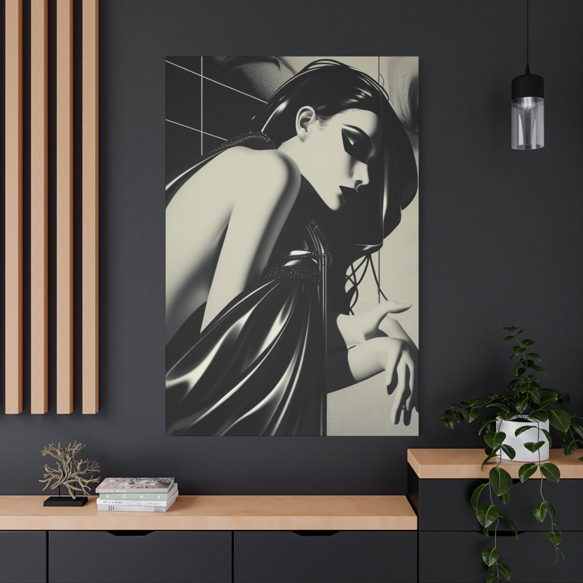 Eclipse Of Grace Canvas