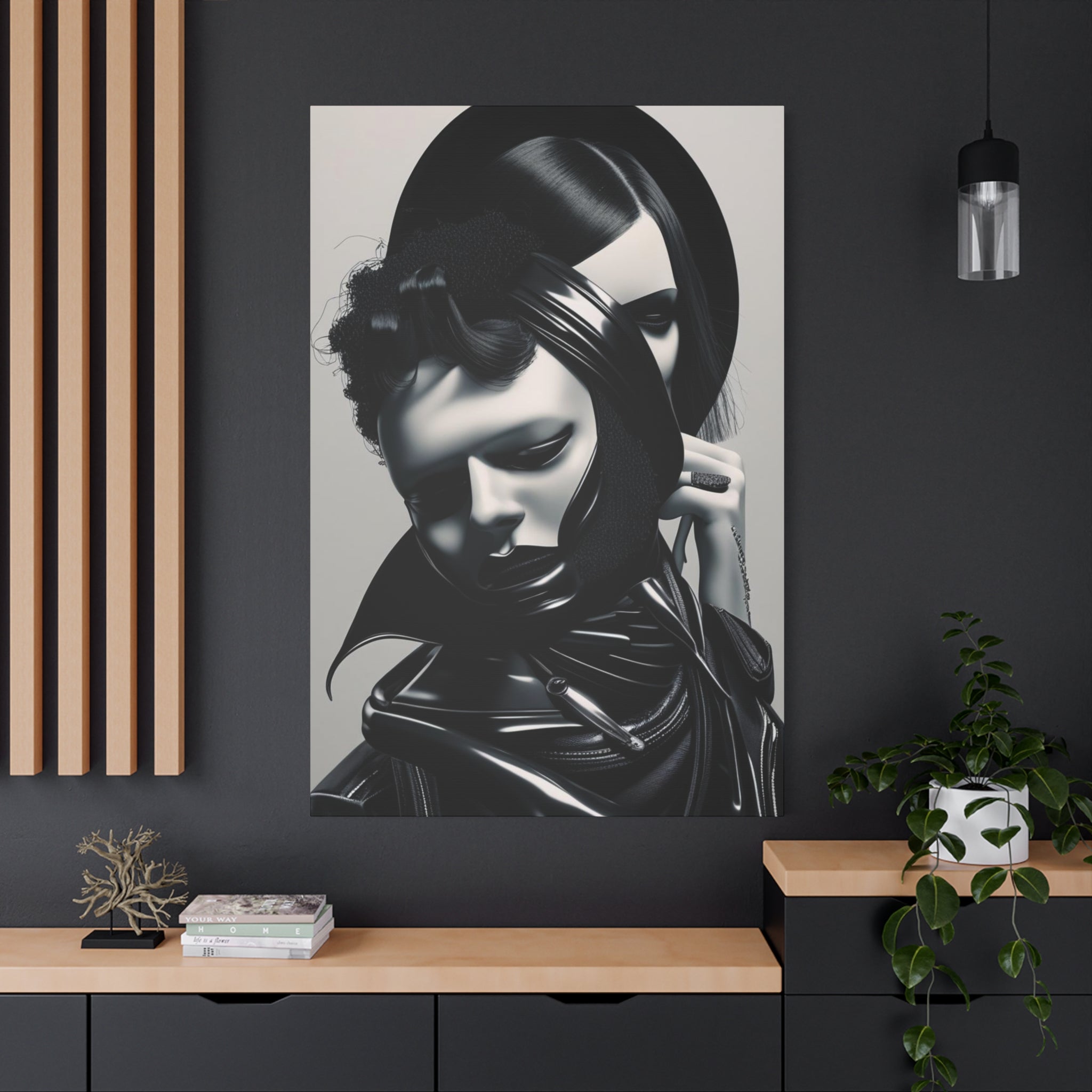 Fractured Identity Canvas