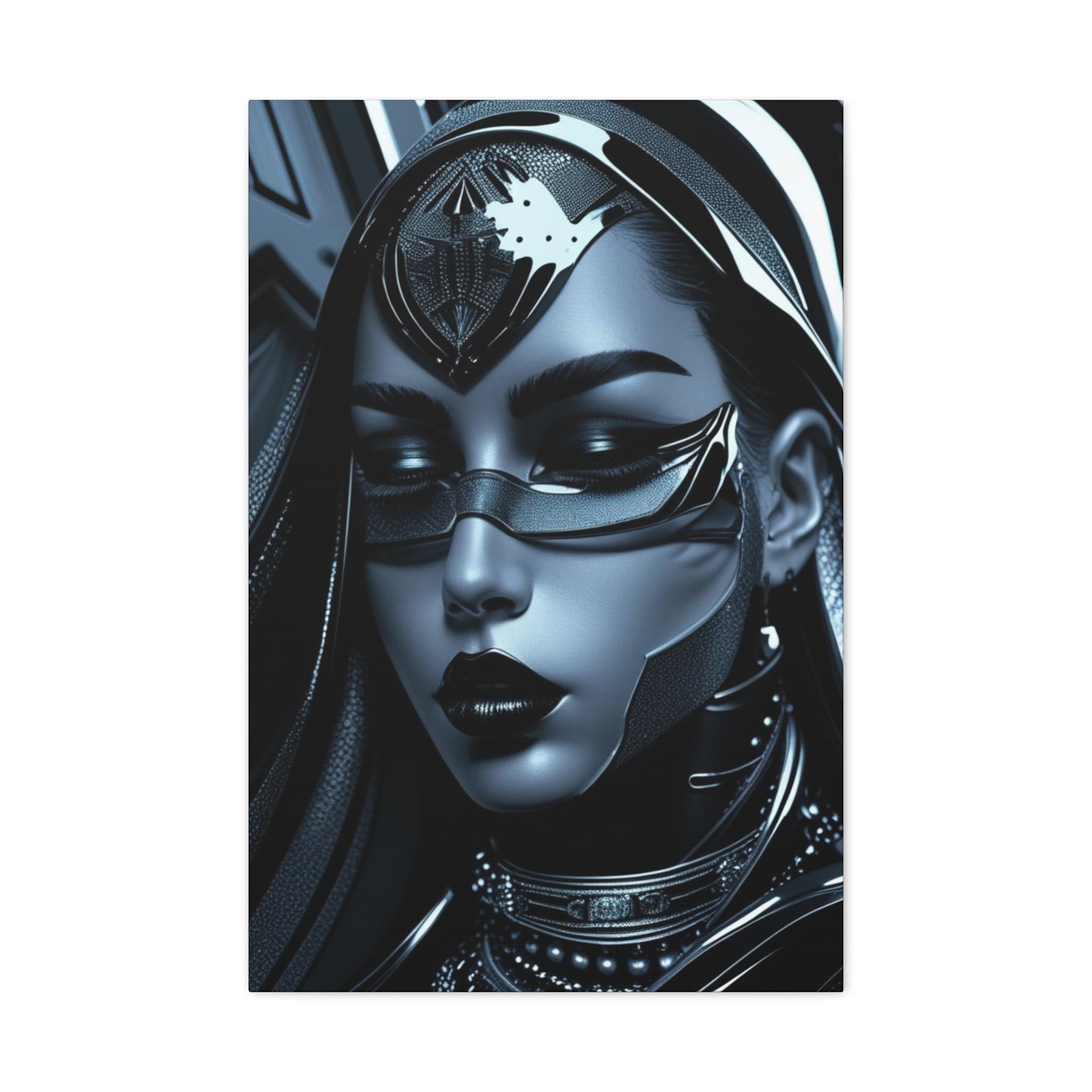 Cyber Goddess Canvas