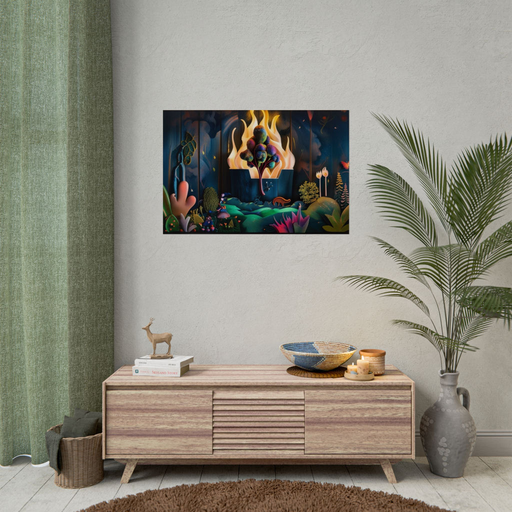 Flamed Landscape