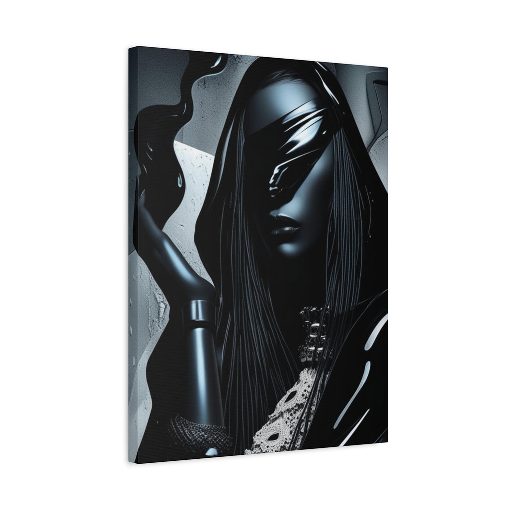 Glossy Fatale Femme Canvas