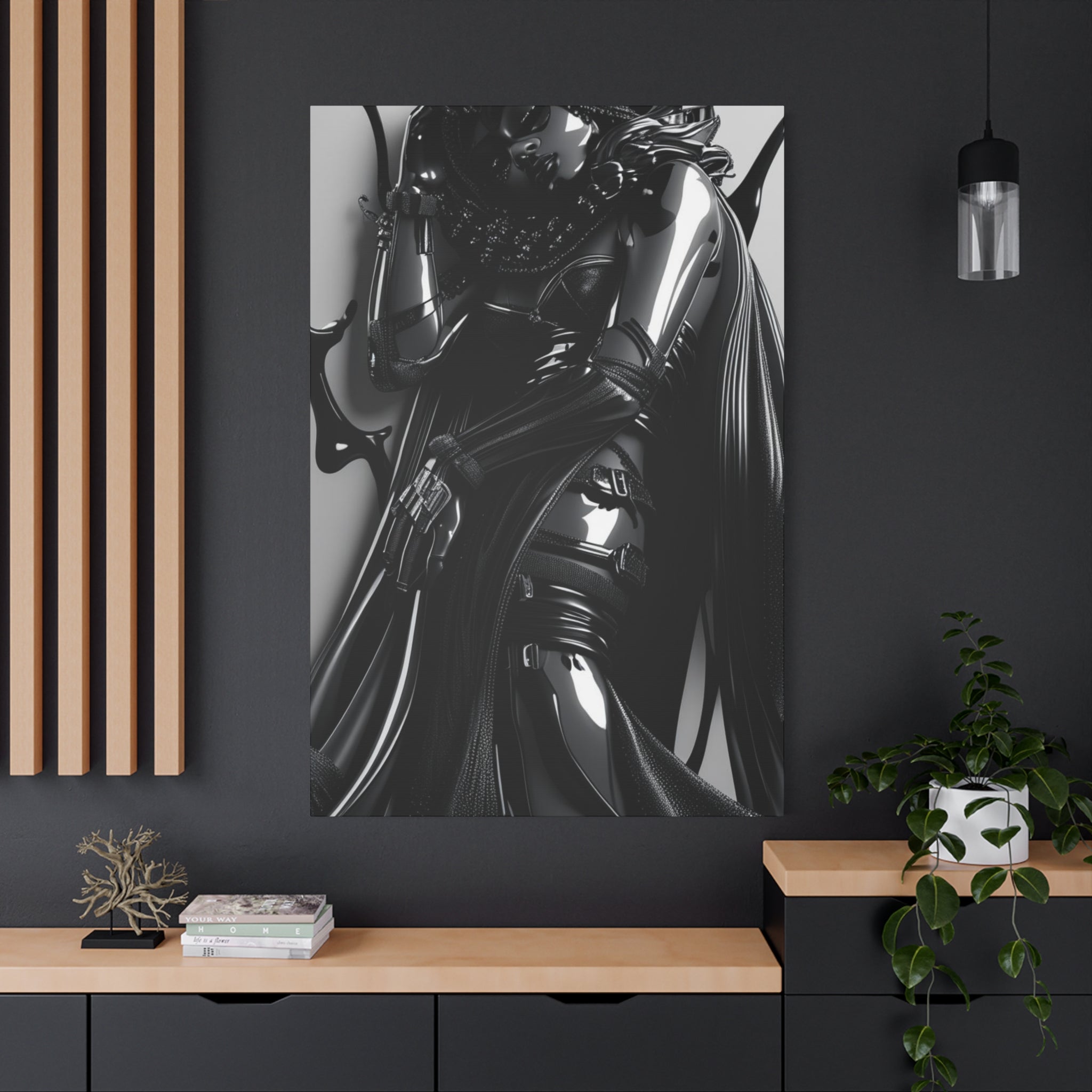 Veins Of Velvet Canvas