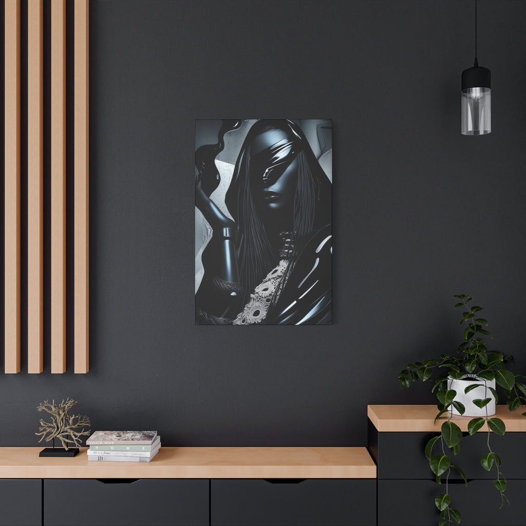 Glossy Fatale Femme Canvas