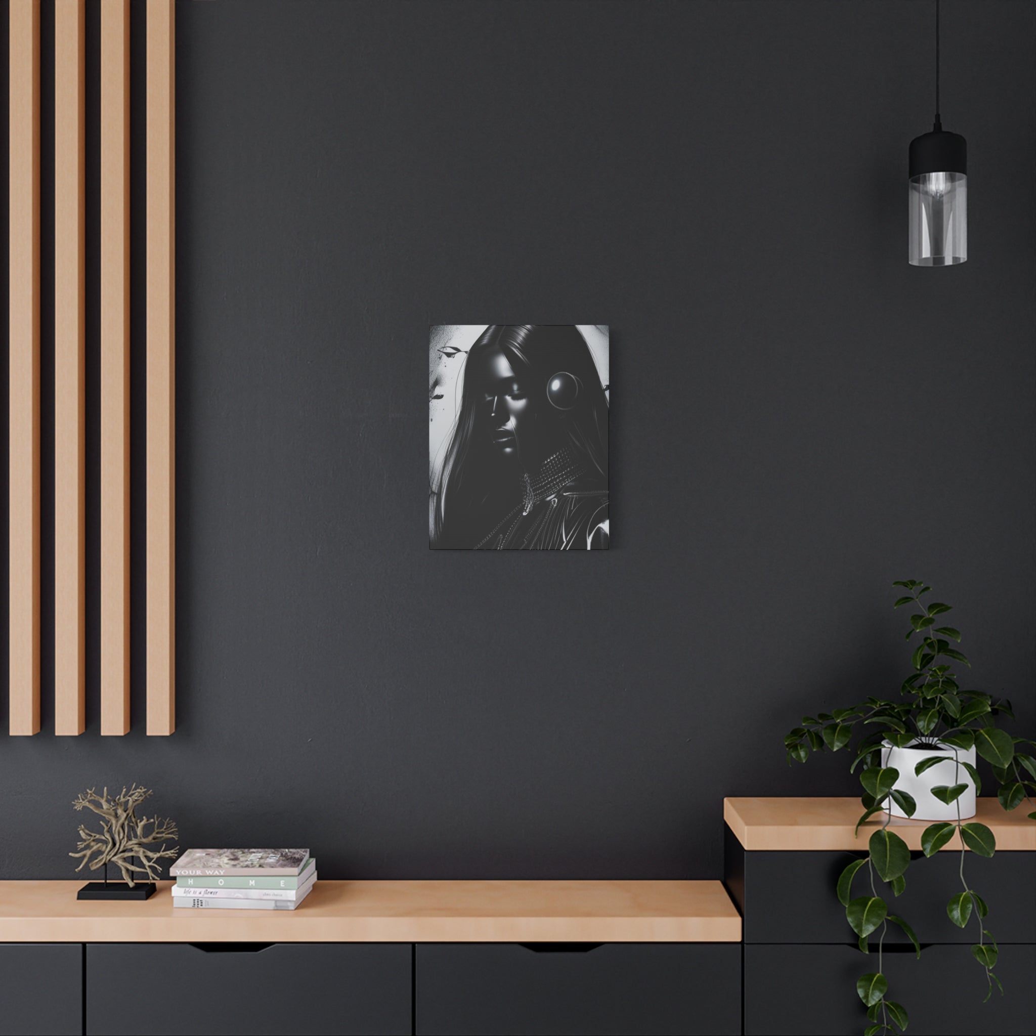 Shrouded In Stillness Canvas