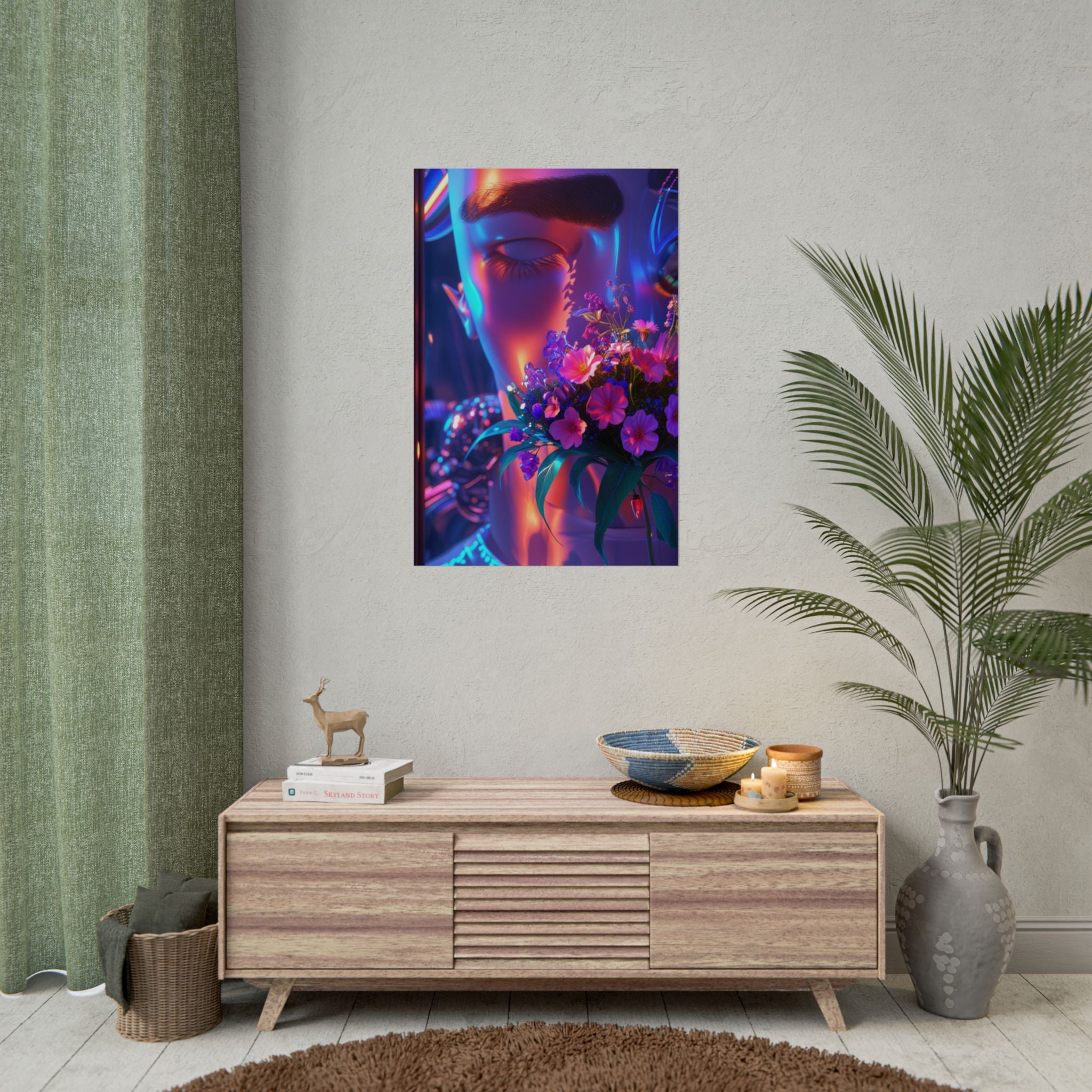 Neon Bloom Within
