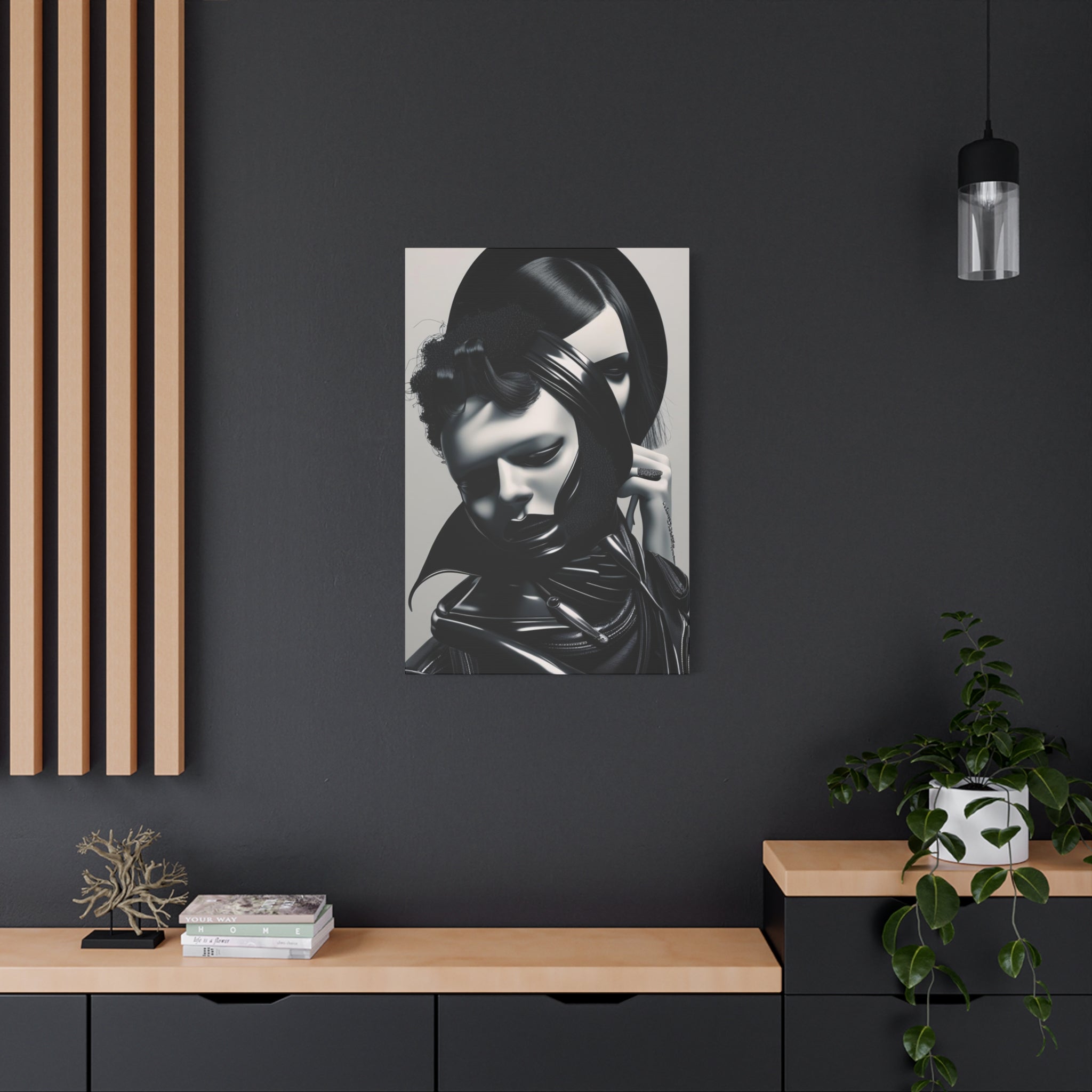 Fractured Identity Canvas