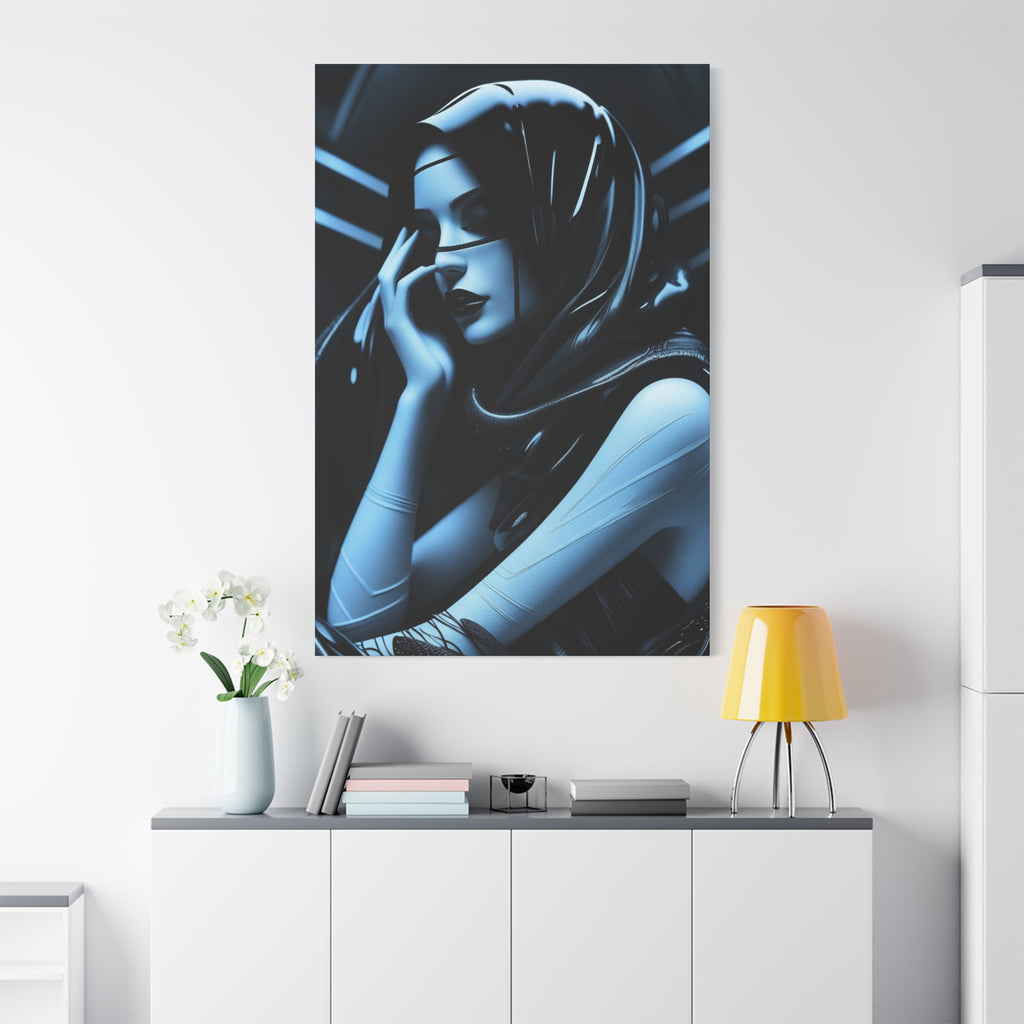 Reflections Of Her Canvas