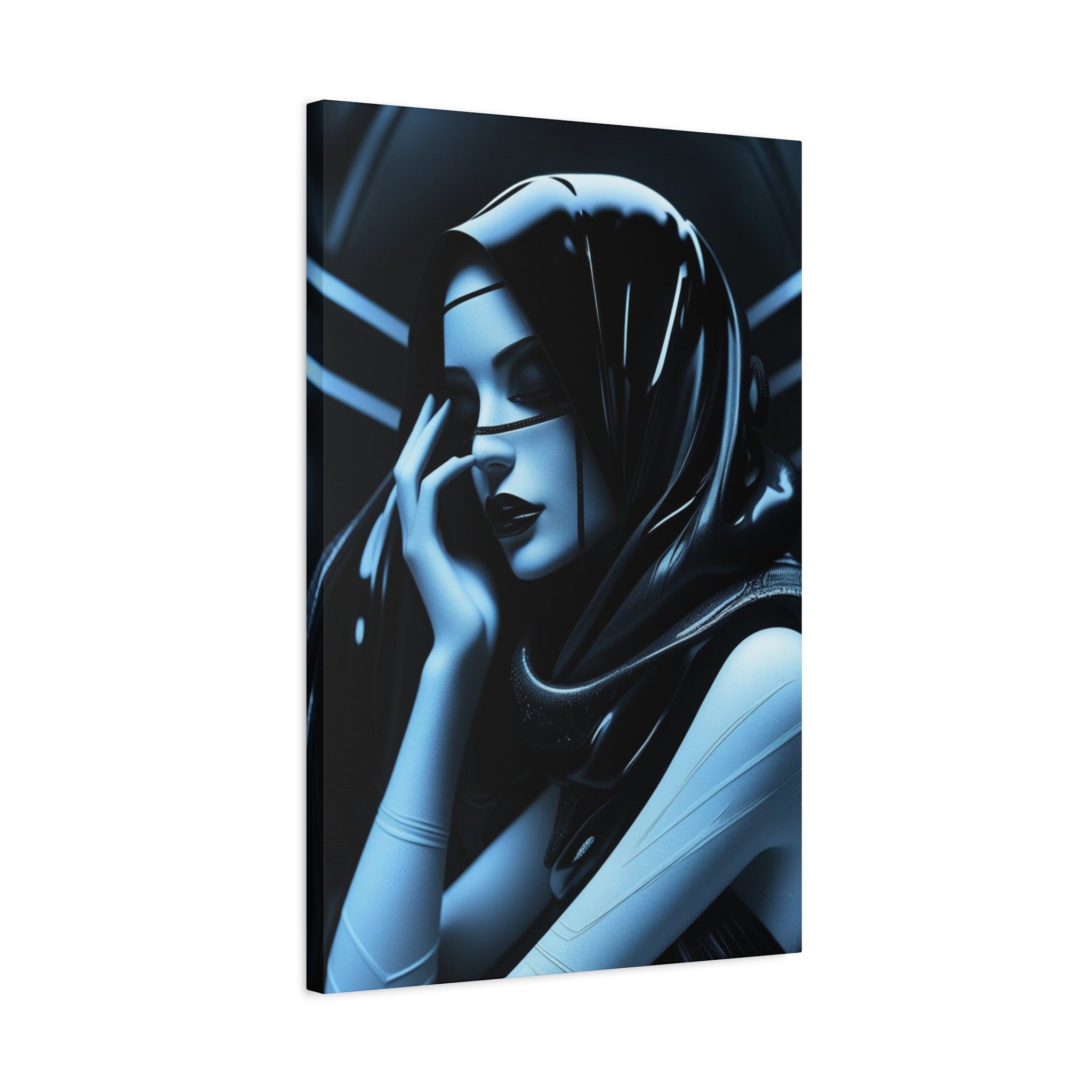 Reflections Of Her Canvas