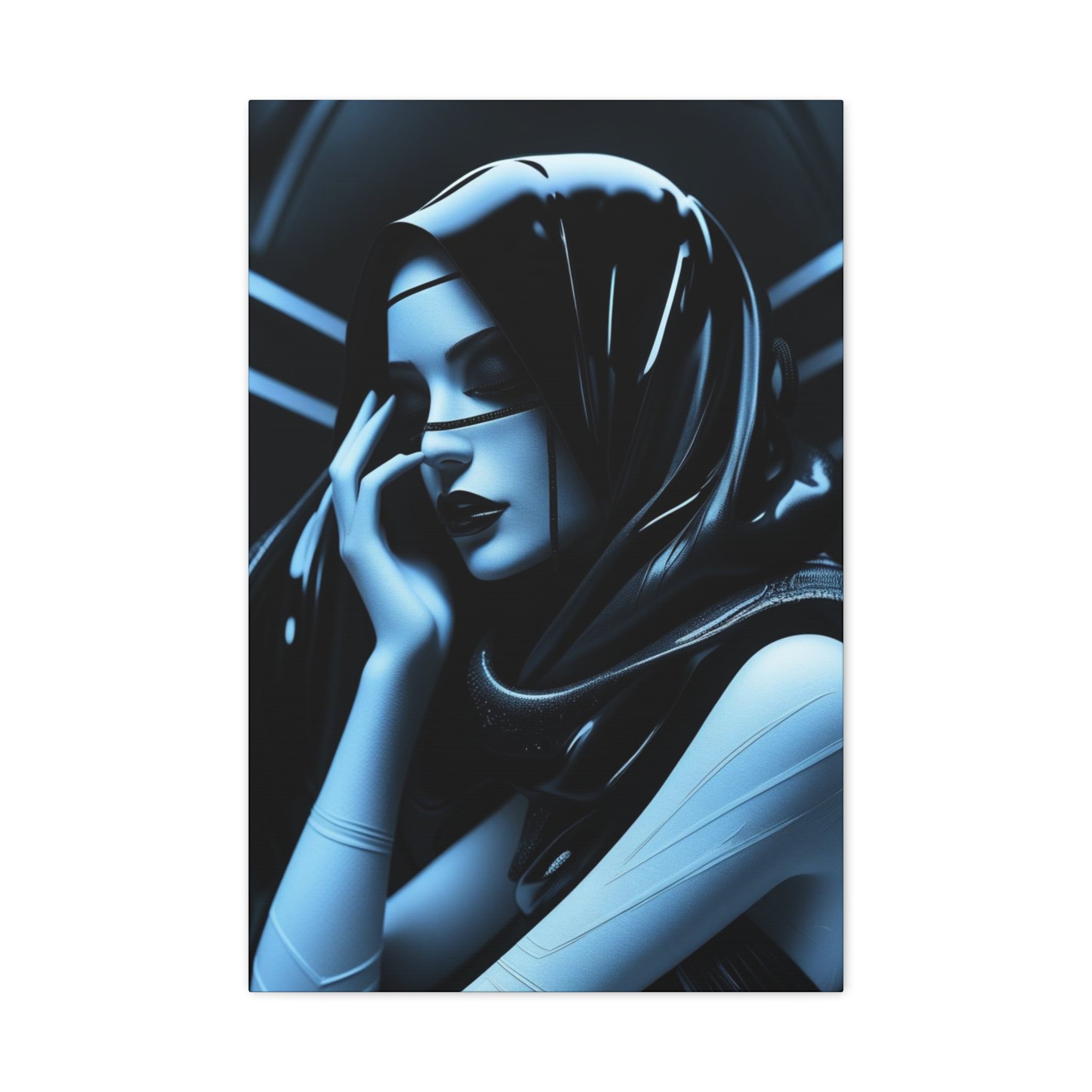 Reflections Of Her Canvas