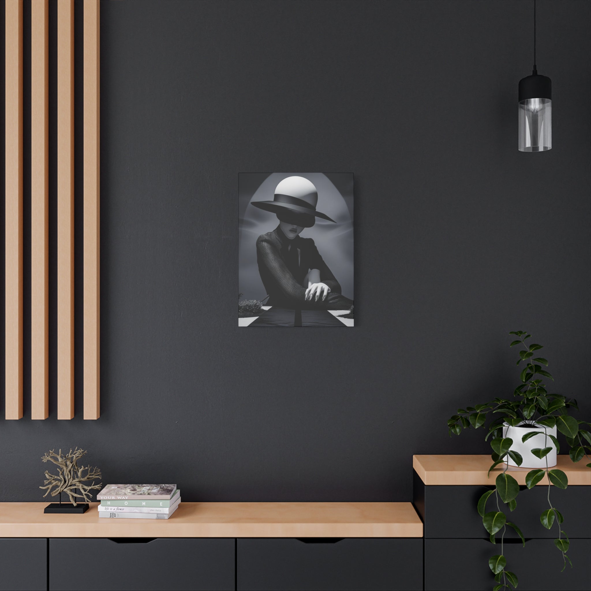 Noir Fashion Canvas