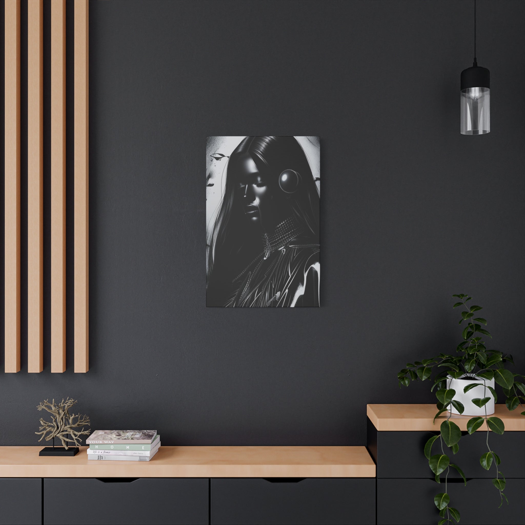 Shrouded In Stillness Canvas