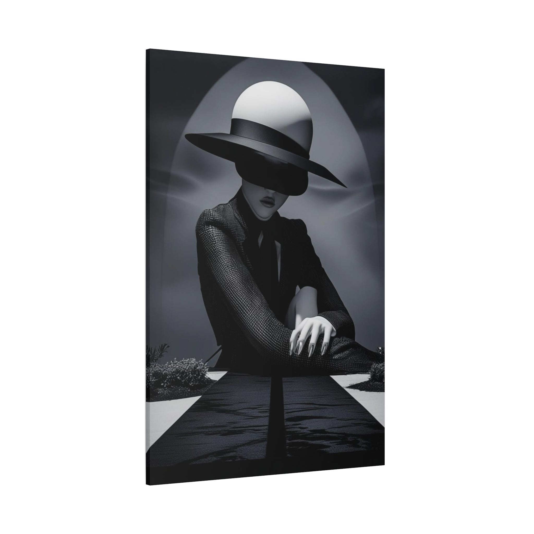 Noir Fashion Canvas